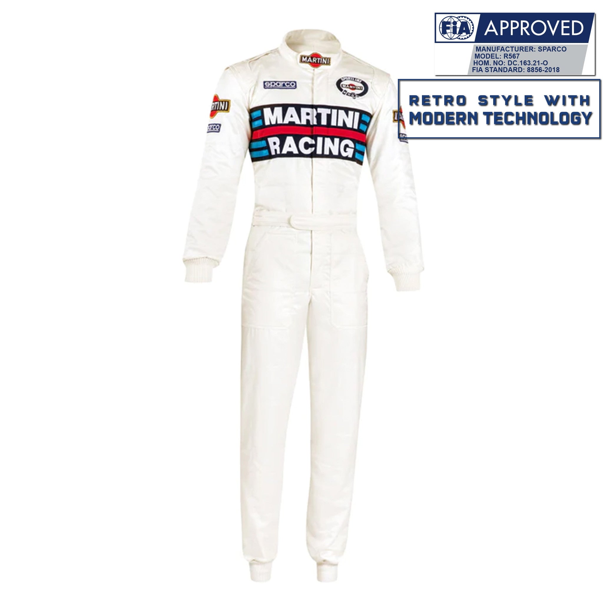 REPLICA '80 SUIT (COMPETITION R567) - Sparco Shop