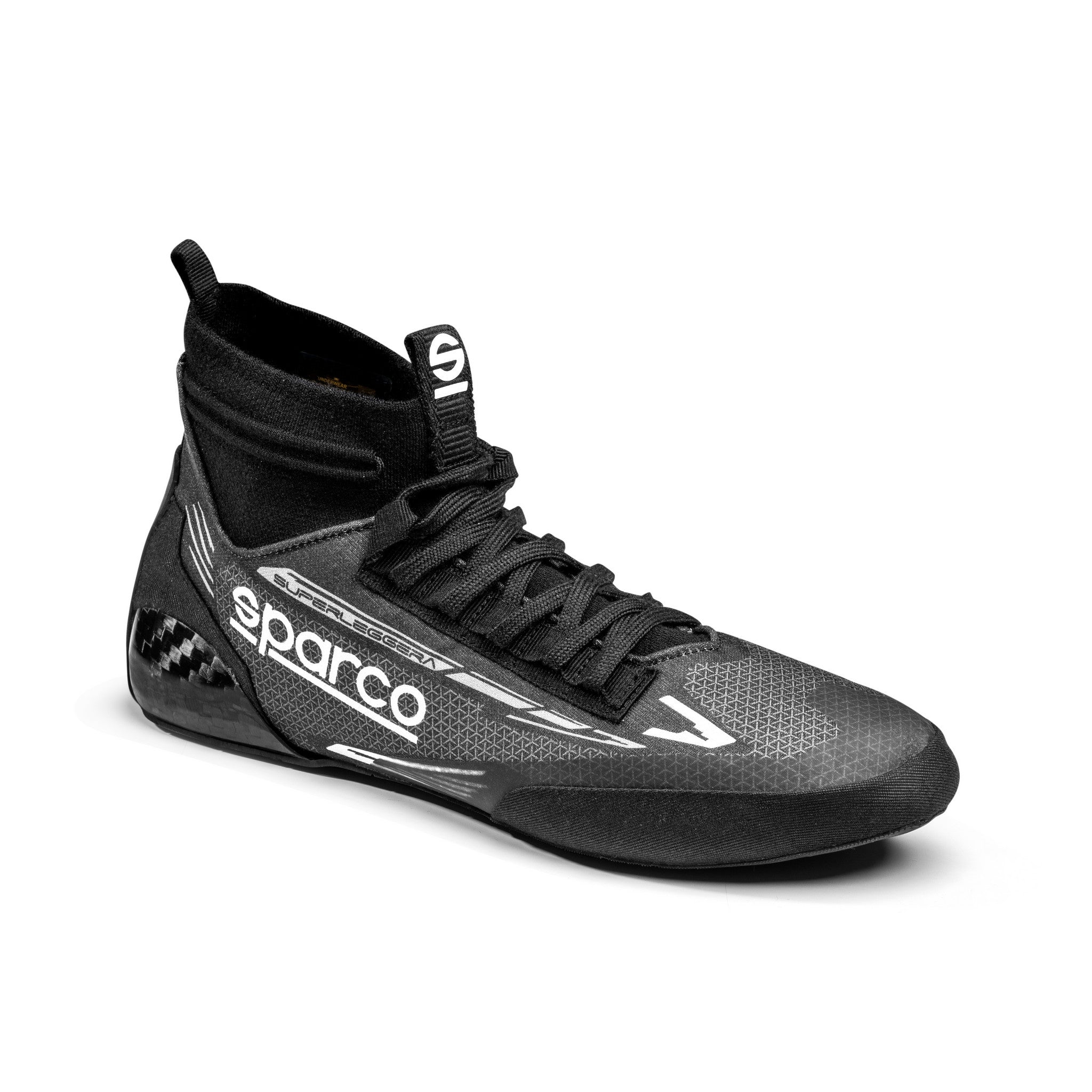 INCALTAMINTE RACING, GHETE DE CURSE SAU COMPETITIE, SPARCO SUPERLEGGERA OPT. CARBON, (FIA 8856-2018)