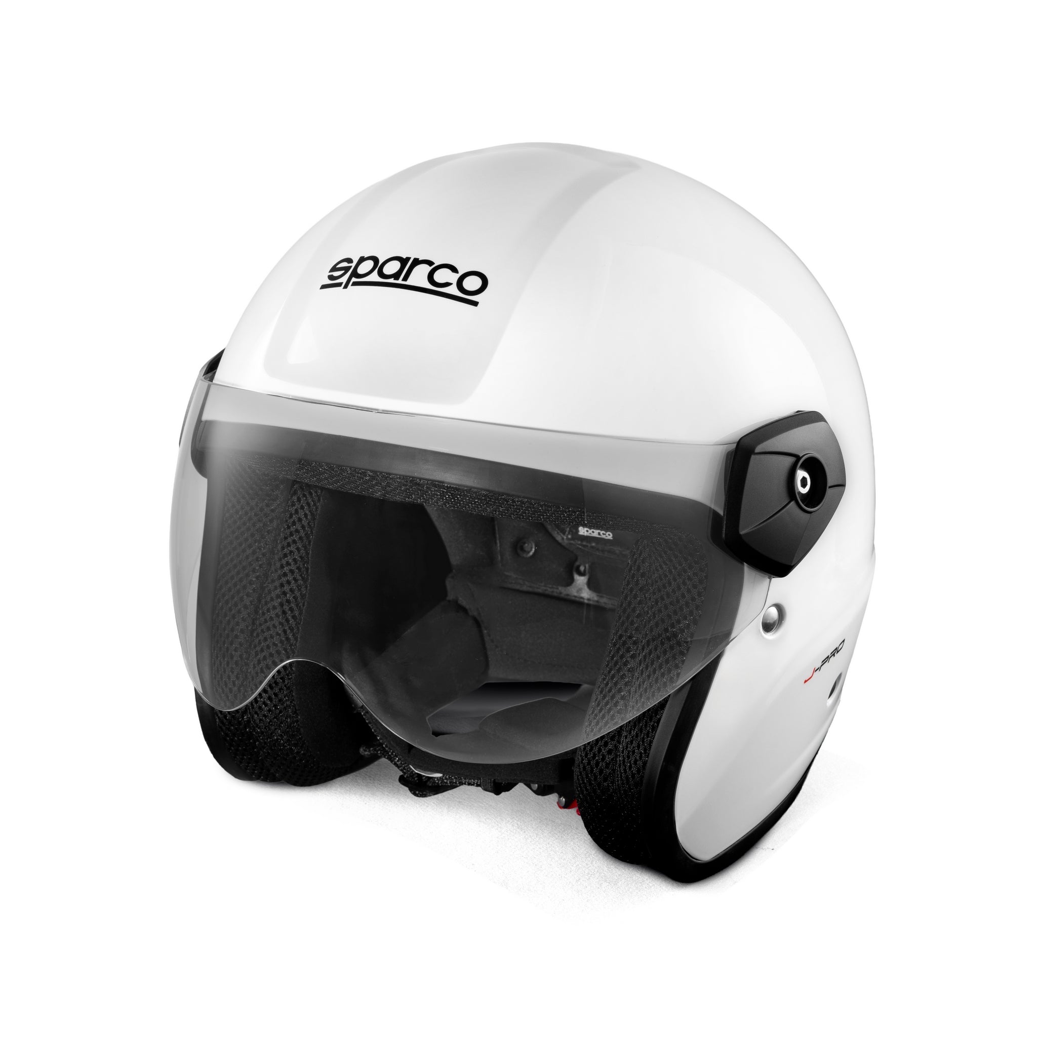 CASCA RACING DESCHISA SPARCO J-PRO (ECE 22.06)