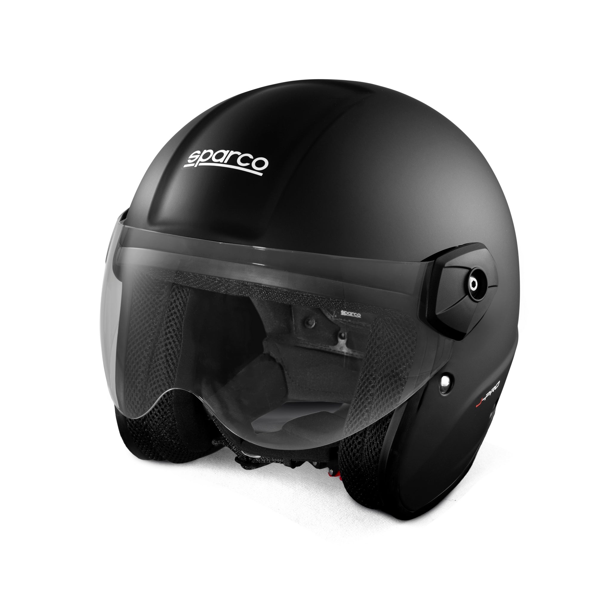 CASCA RACING DESCHISA SPARCO J-PRO (ECE 22.06)