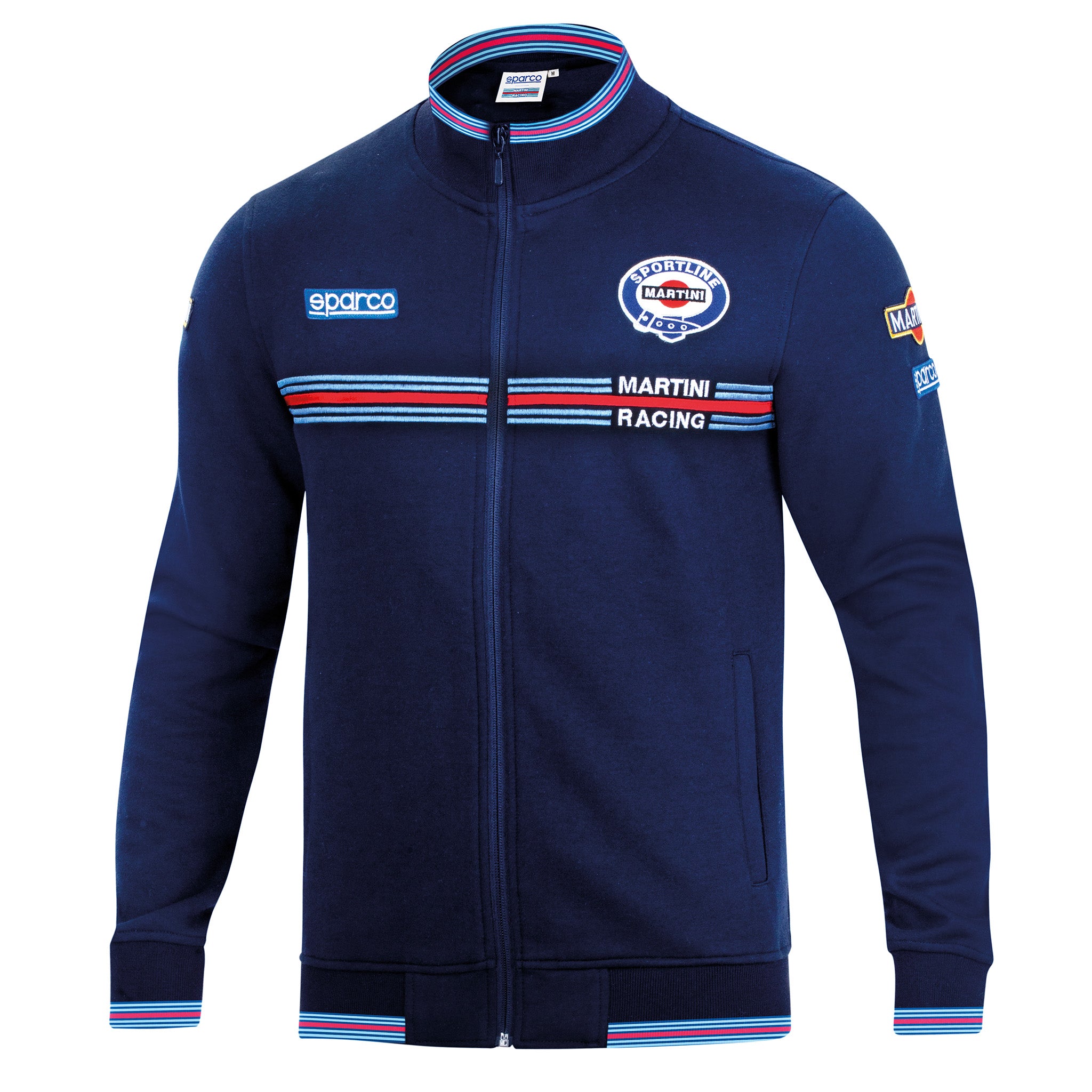 FULL ZIP SWEATSHIRT MARTINI-R - Sparco Shop