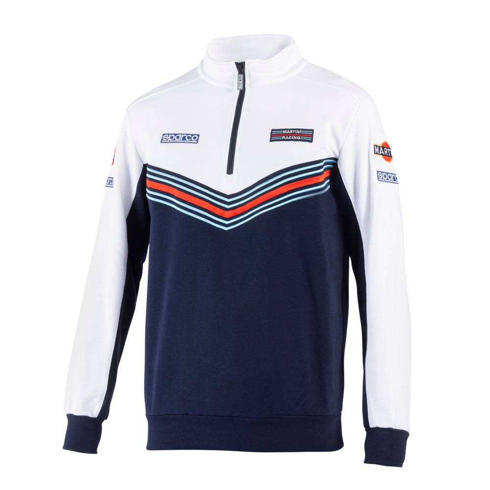 HANORAC SPARCO HALF ZIP SWEATSHIRT MARTINI RACING