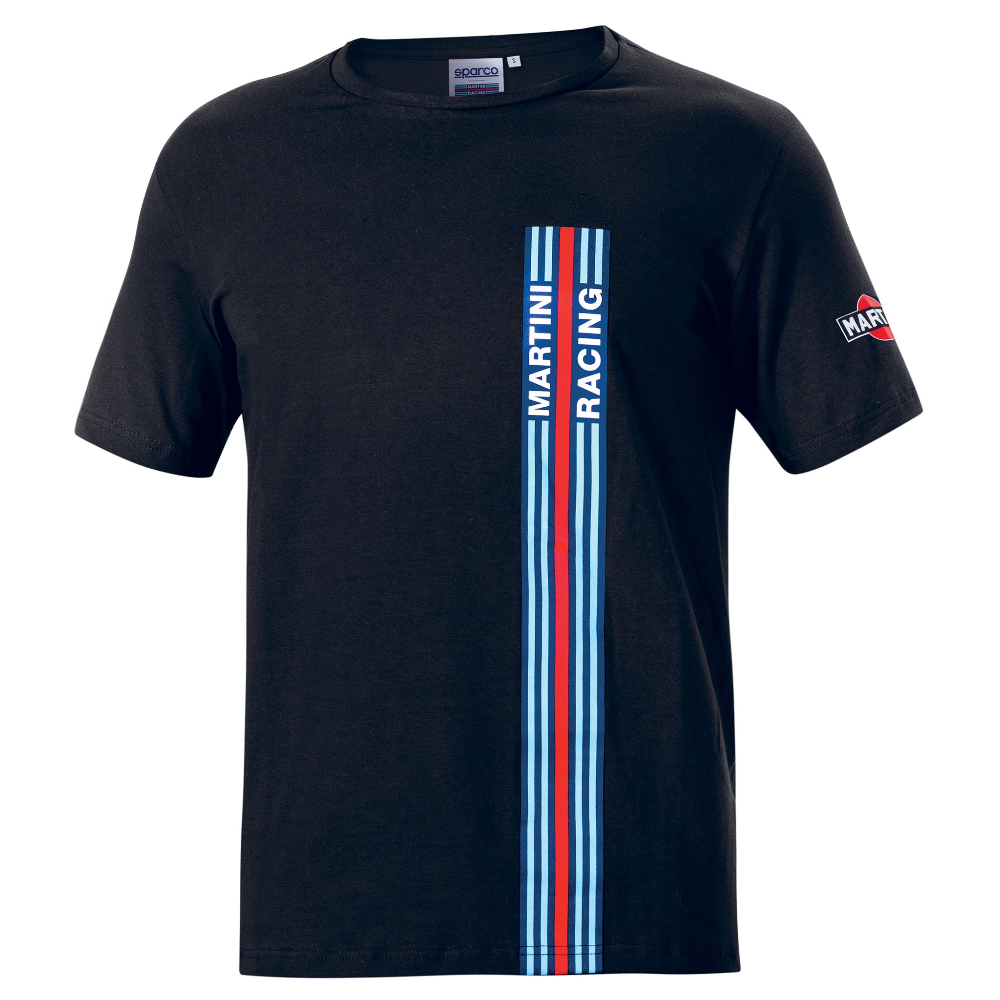 T-SHIRT BIG STRIPES MARTINI RACING - Sparco Shop