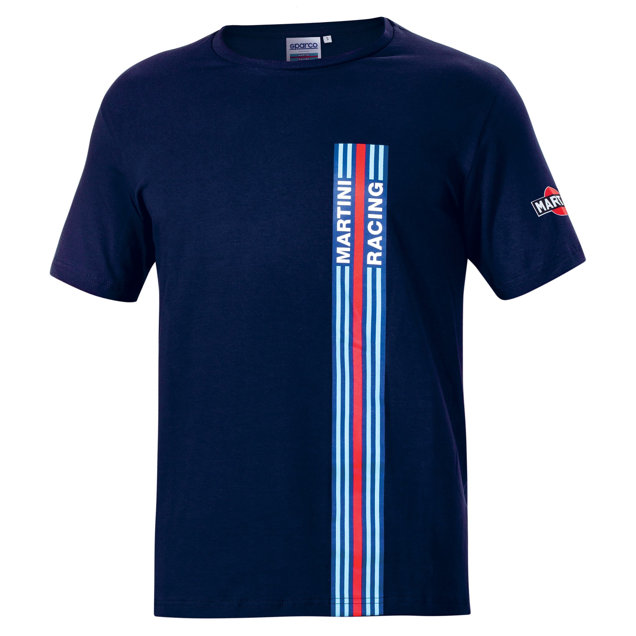 T-SHIRT BIG STRIPES MARTINI RACING - Sparco Shop