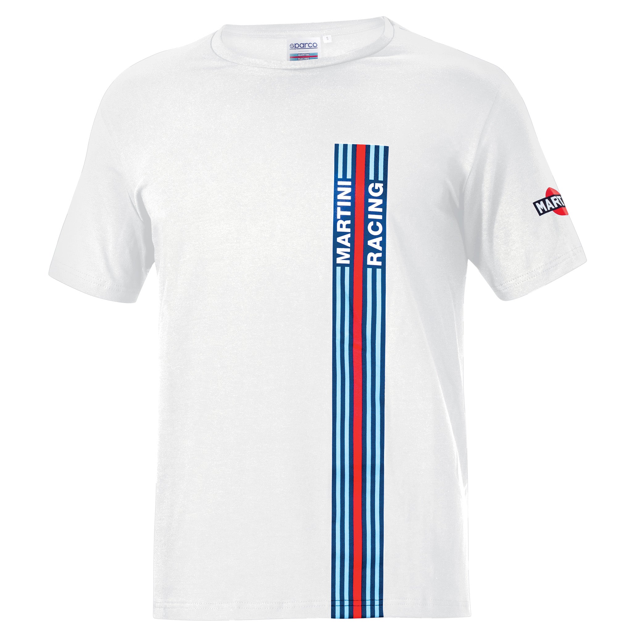 T-SHIRT BIG STRIPES MARTINI RACING - Sparco Shop