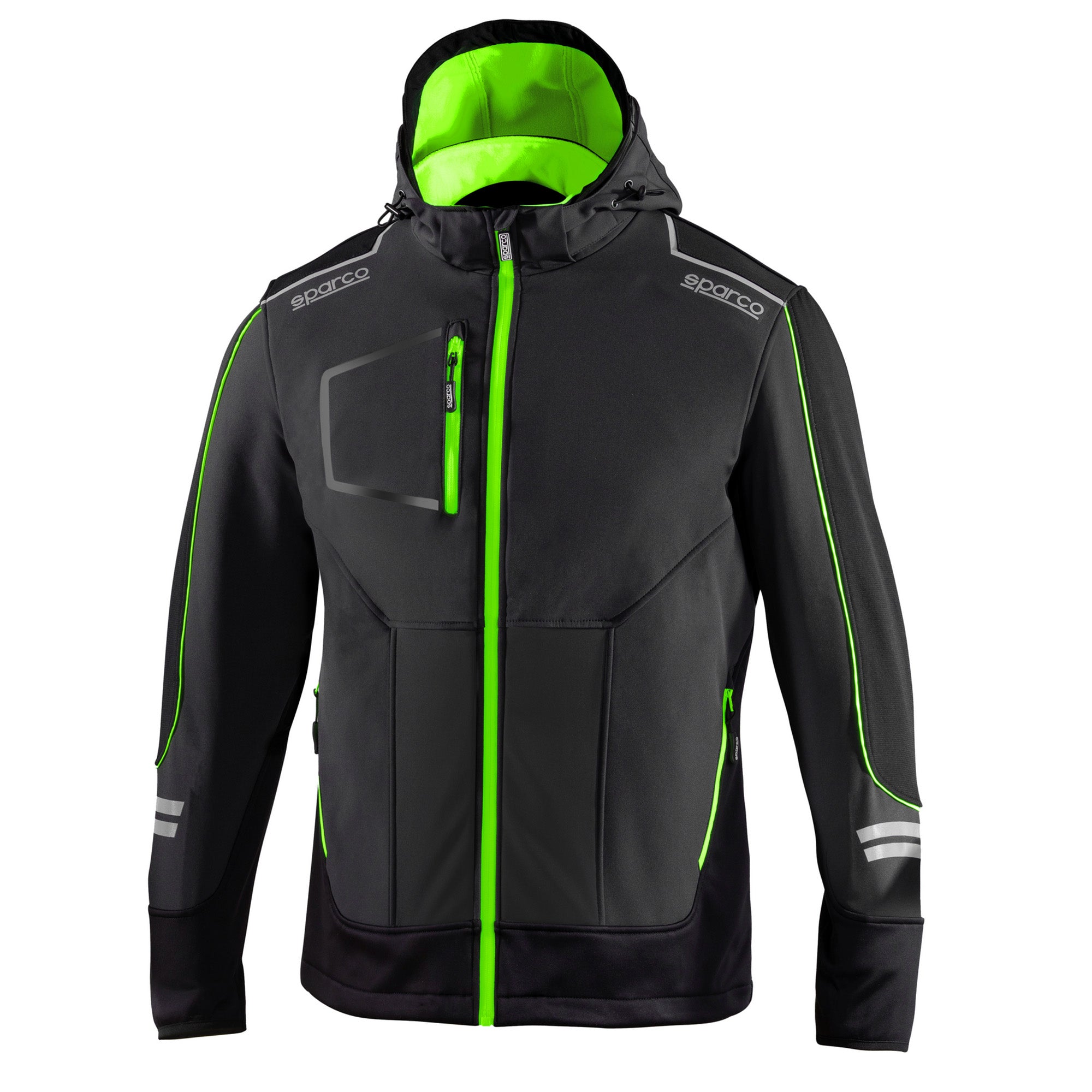 JACHETA SOFT-SHELL TECH CU GULGA SPARCO YORK, IMBRACAMINTE TEHNICA DE LUCRU, EN ISO 13688:2022 - CAT.1