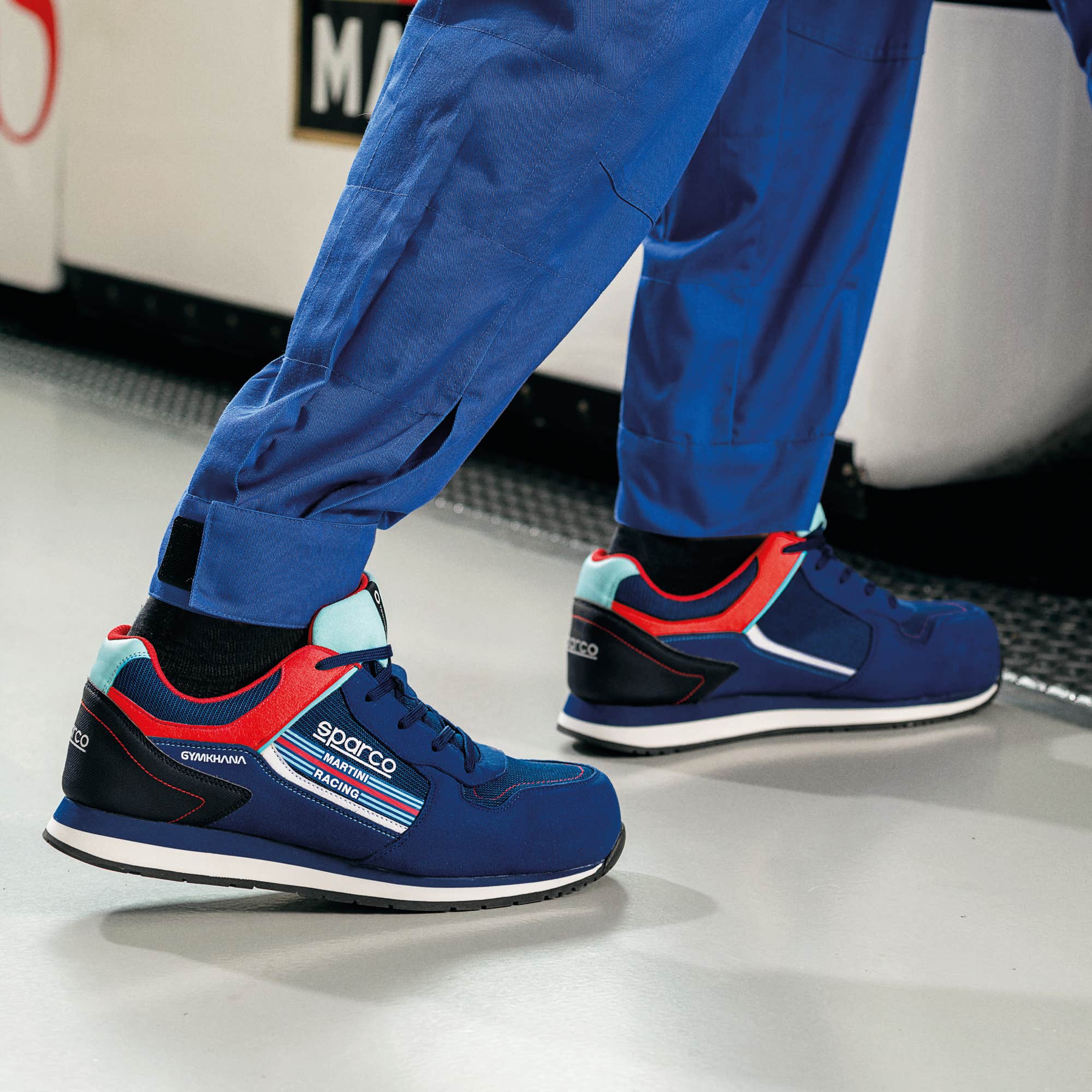GYMKHANA S1P MARTINI RACING (SAFETY SHOES) - Sparco Shop