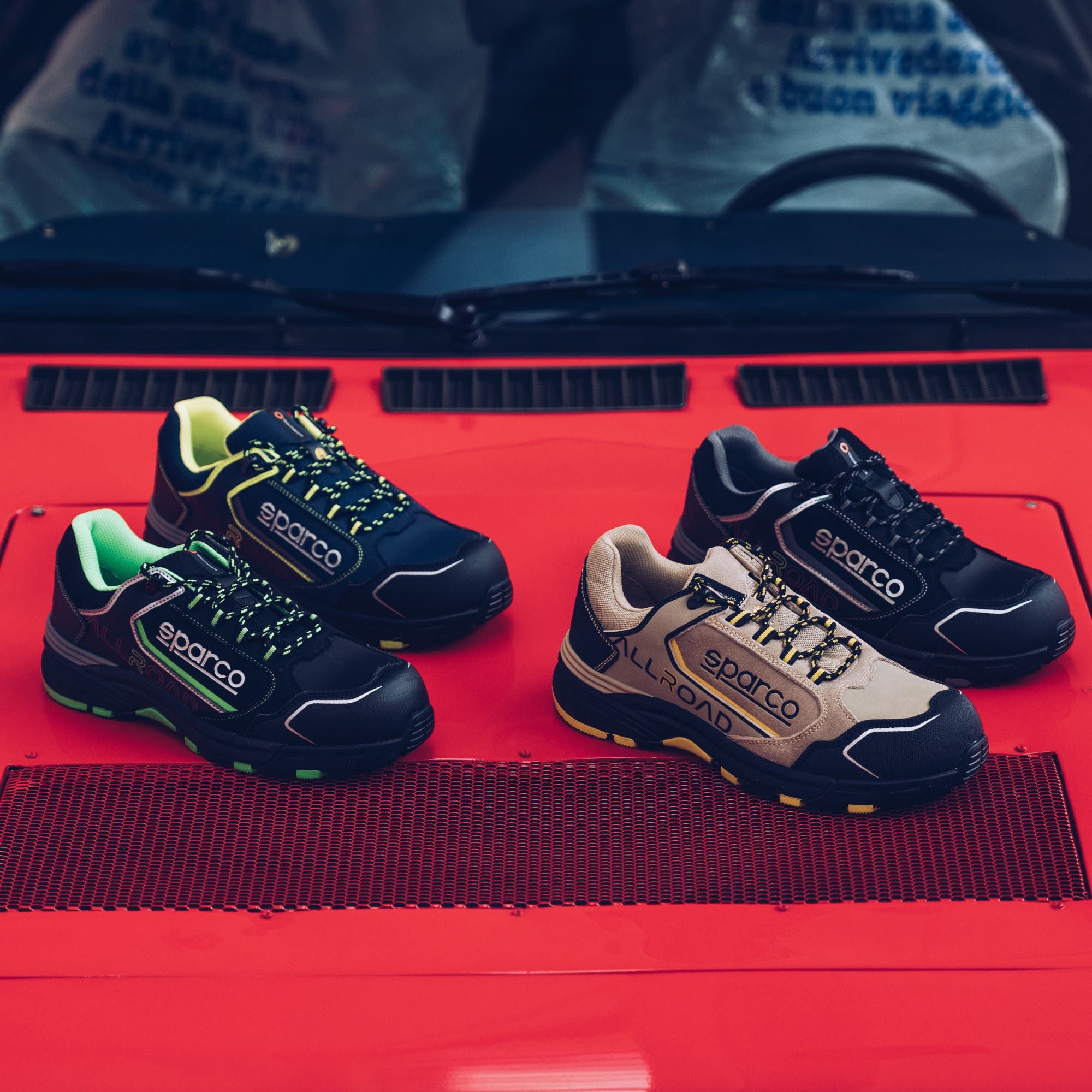 INCALTAMINTE DE PROTECTIE SPARCO ALLROAD STIRIA ESD S3S SR FO HRO - EN ISO 20345:2022