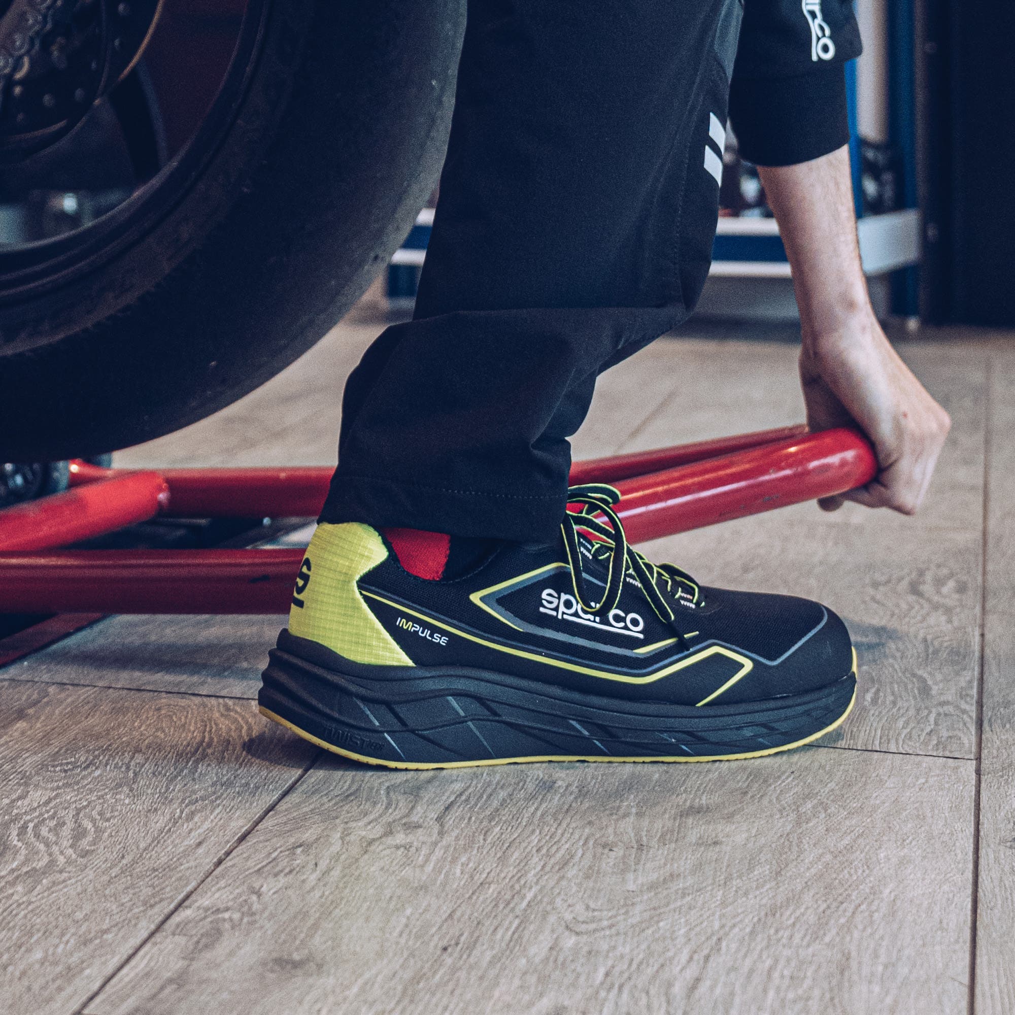 INCALTAMINTE DE PROTECTIE SPARCO - IMPULSE LUTON (ESD S1PS SR FO HRO - EN ISO 20345:2022)