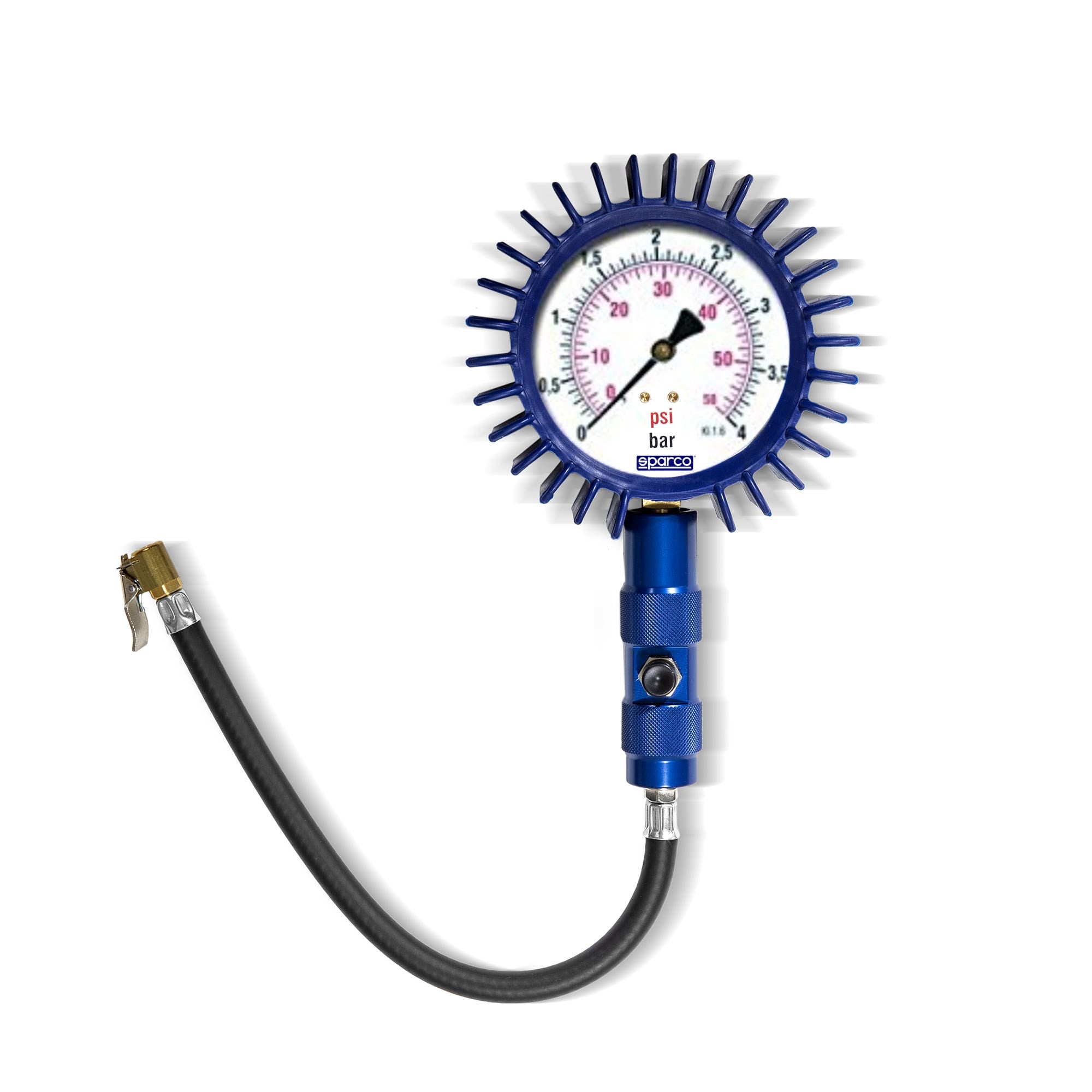 ANALOG TYRE PRESSURE GAUGE 100 MM - Sparco Shop