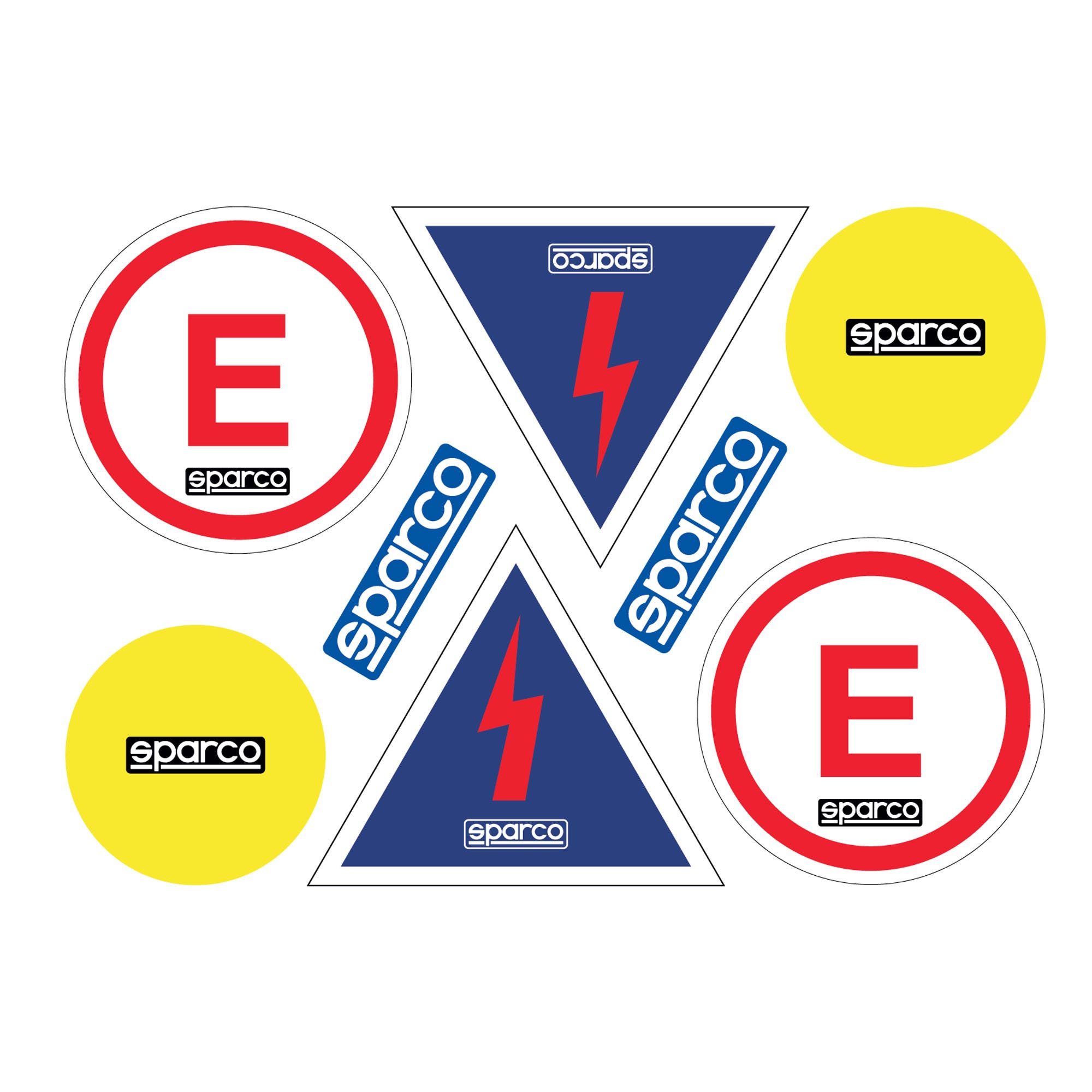KIT OF 8 STICKERS - Sparco Shop