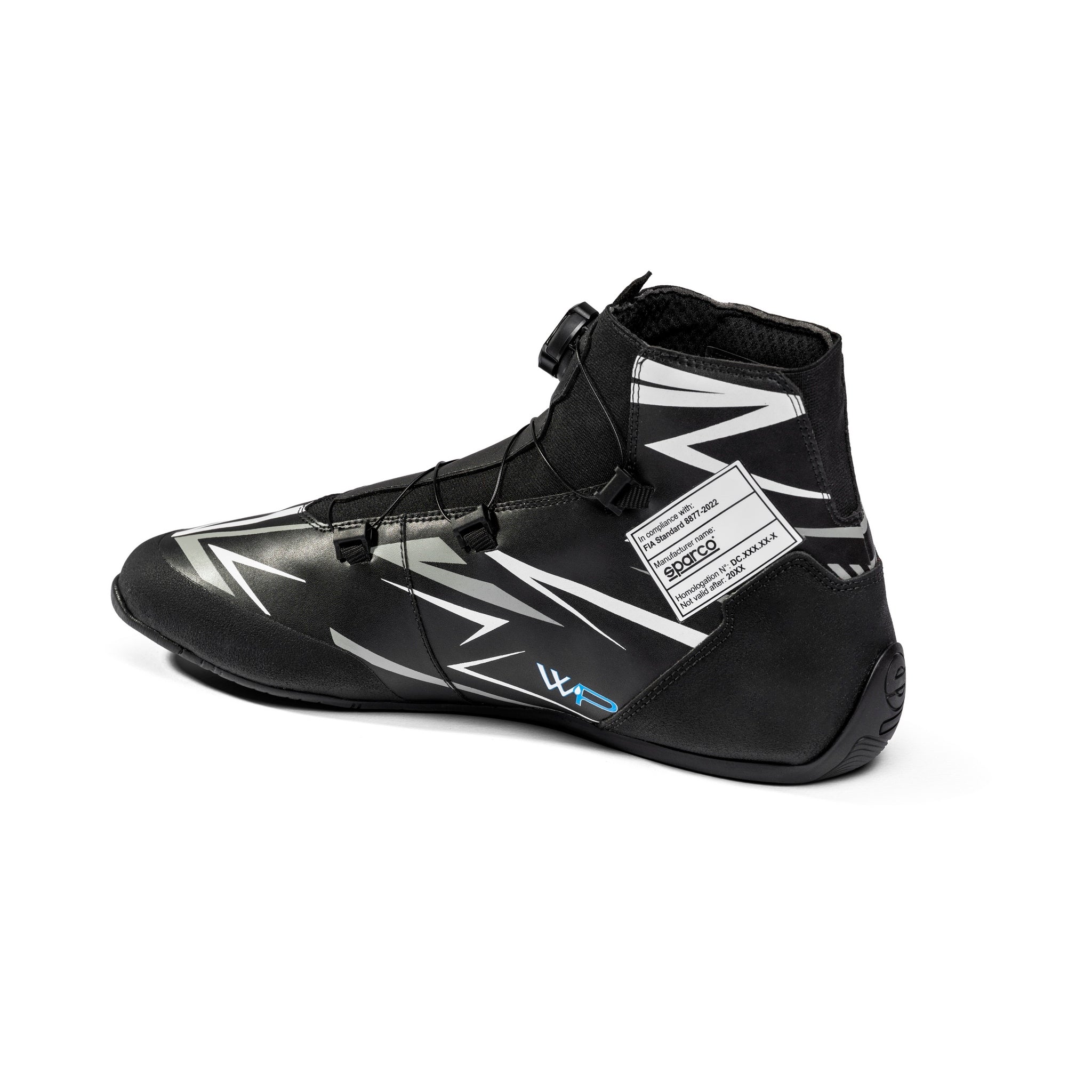 INCALTAMINTE DE KARTING, GHETE CU ROTOR (ROTITA) SPARCO K-RAPID WP REZISTENTE LA APA (FIA 8877-2022)