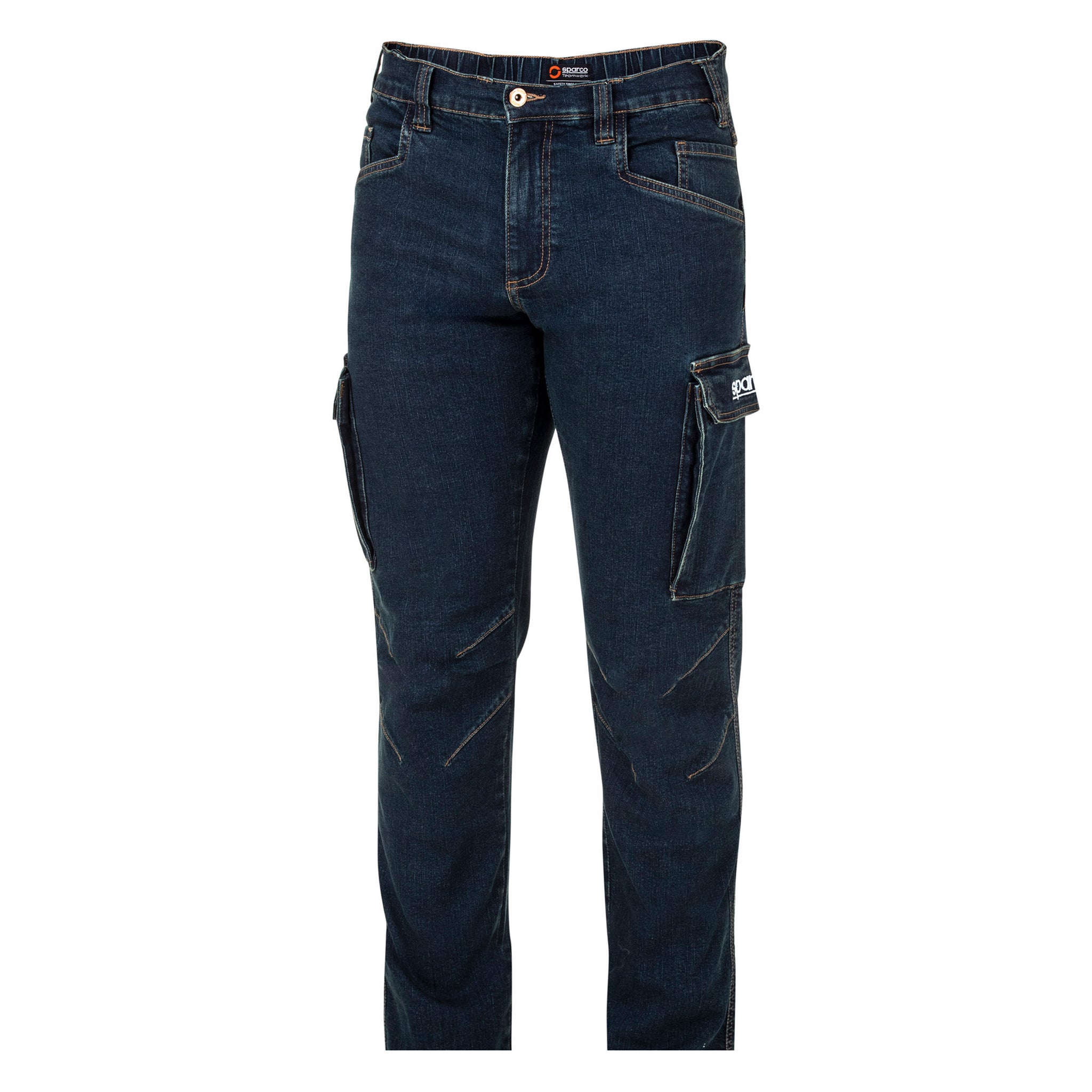 BLUGI, JEANS DENIM TECH SPARCO DALLAS, IMBRACAMINTE TEHNICA DE LUCRU, EN ISO 13688:2022 - CAT.1