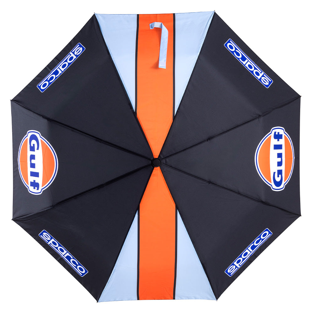 UMBRELA MICA SPARCO - GULF, CU DESCHIDERE SI PLIERE AUTOMATA, CU LANTERNA LED, Ø95CM