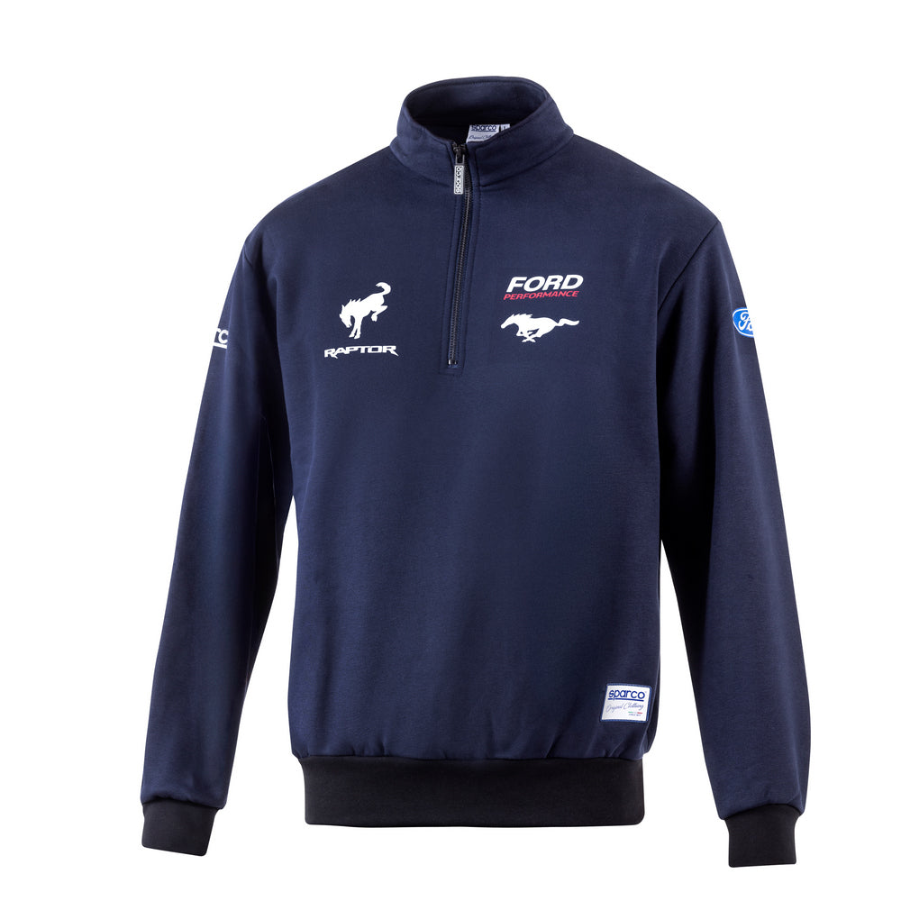 HANORAC SPARCO HALF ZIP SWEATSHIRT FORD PERFORMANCE