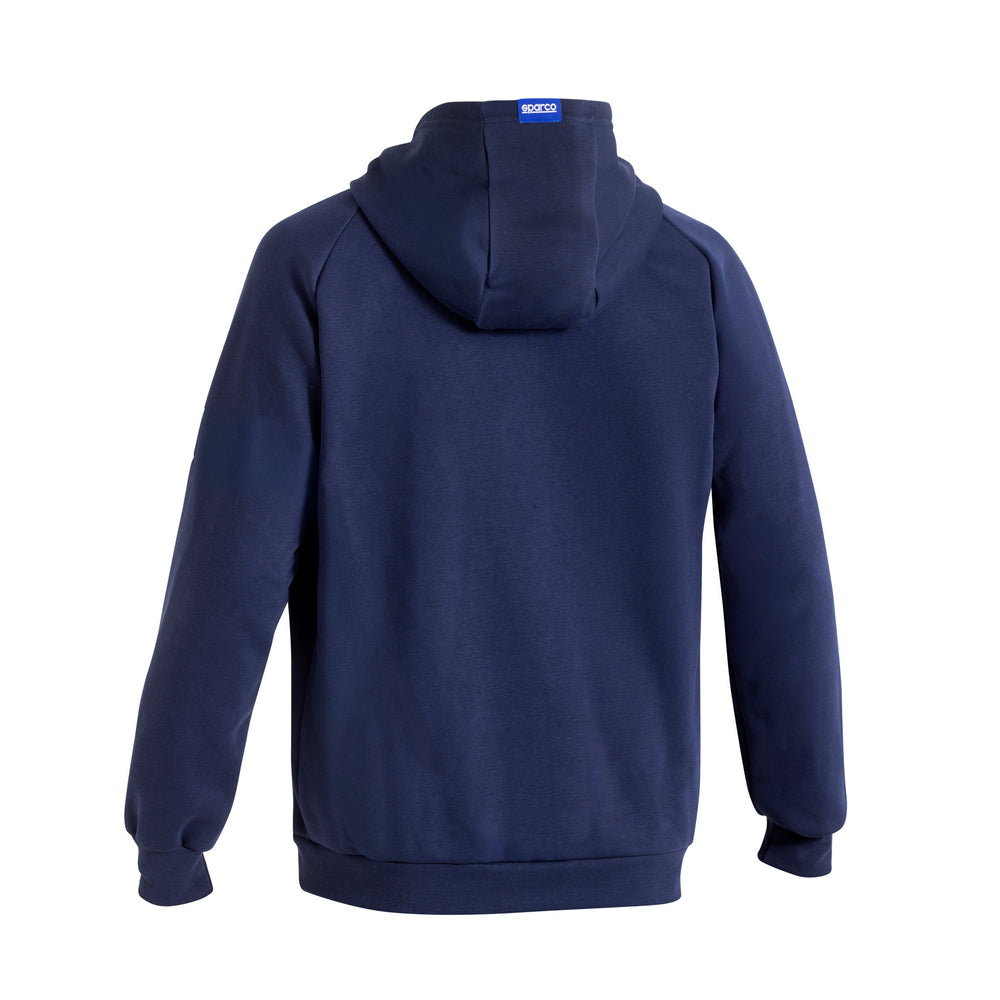HANORAC SWEATSHIRT CU GLUGA SI FERMOAR SPARCO - GULF FULL ZIP