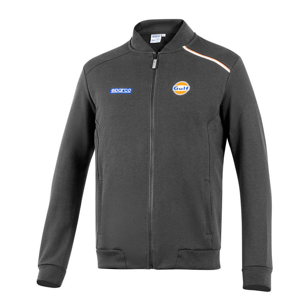 HANORAC SPARCO - GULF FULL ZIP SWEATSHIRT, CU FERMOAR