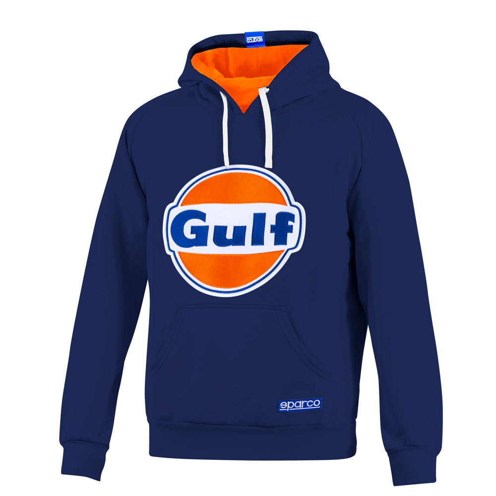 HANORAC CU GLUGA SPARCO - GULF BIG LOGO