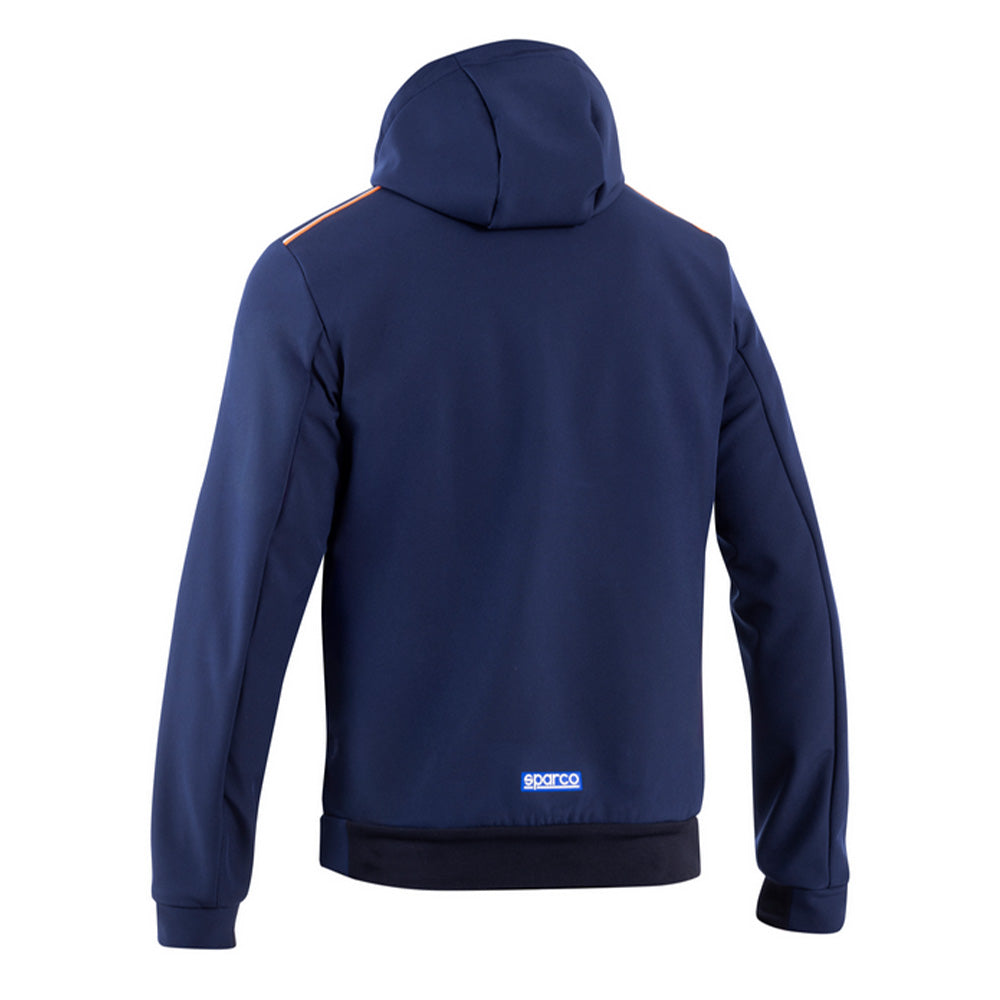 HANORAC SPARCO - GULF SL SOFT-SHELL , CU GLUGA SI FERMOAR