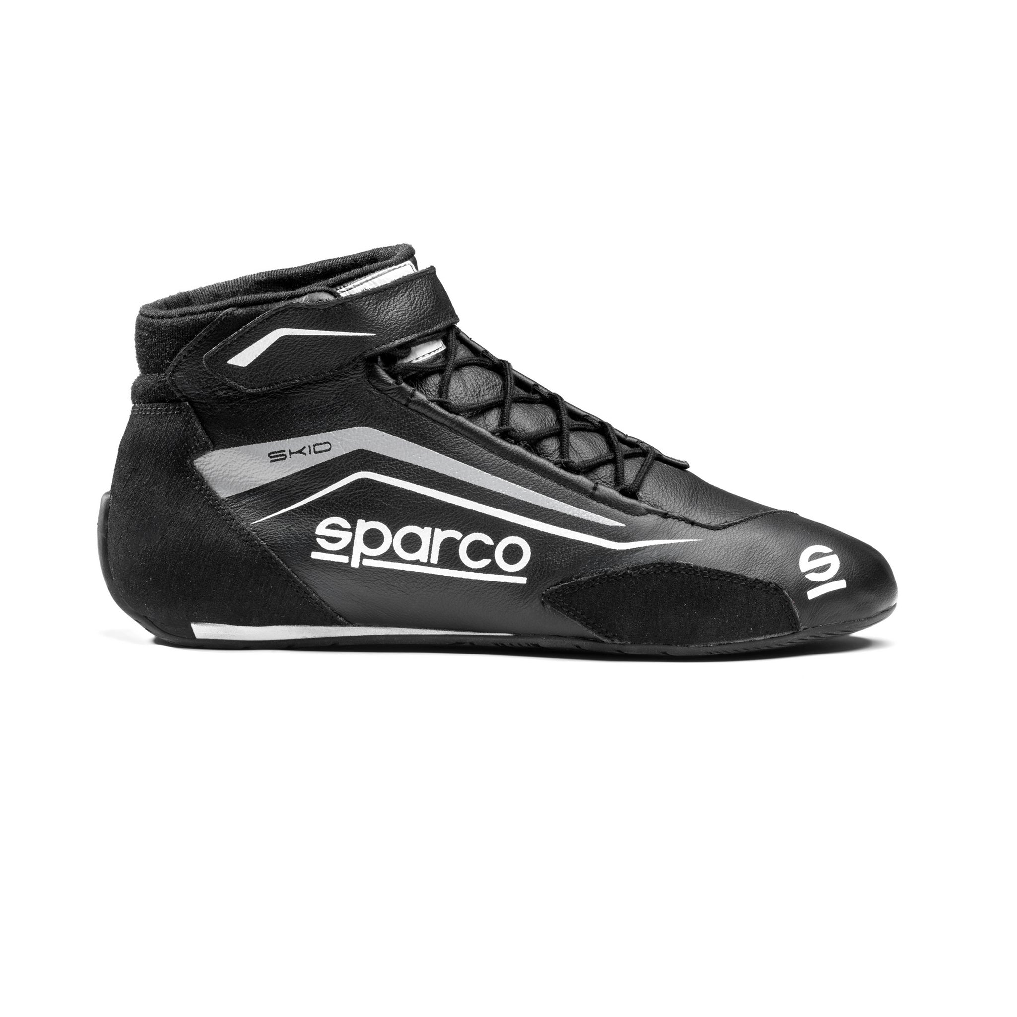 INCALTAMINTE RACING, GHETE DE CURSE SAU COMPETITIE, SPARCO SKID V02, OMOLOGARE FIA 8856-2018 | SFI 3.3/5
