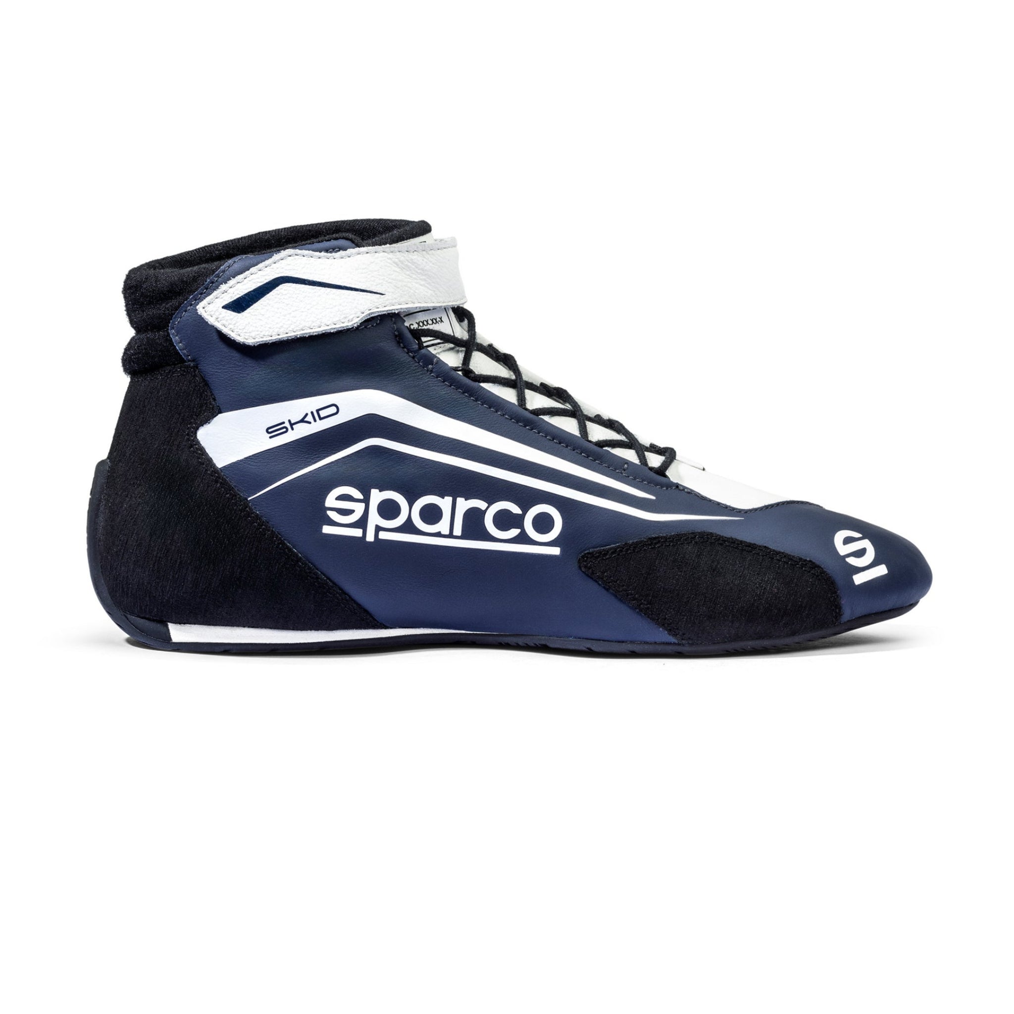 INCALTAMINTE RACING, GHETE DE CURSE SAU COMPETITIE, SPARCO SKID V02, OMOLOGARE FIA 8856-2018 | SFI 3.3/5