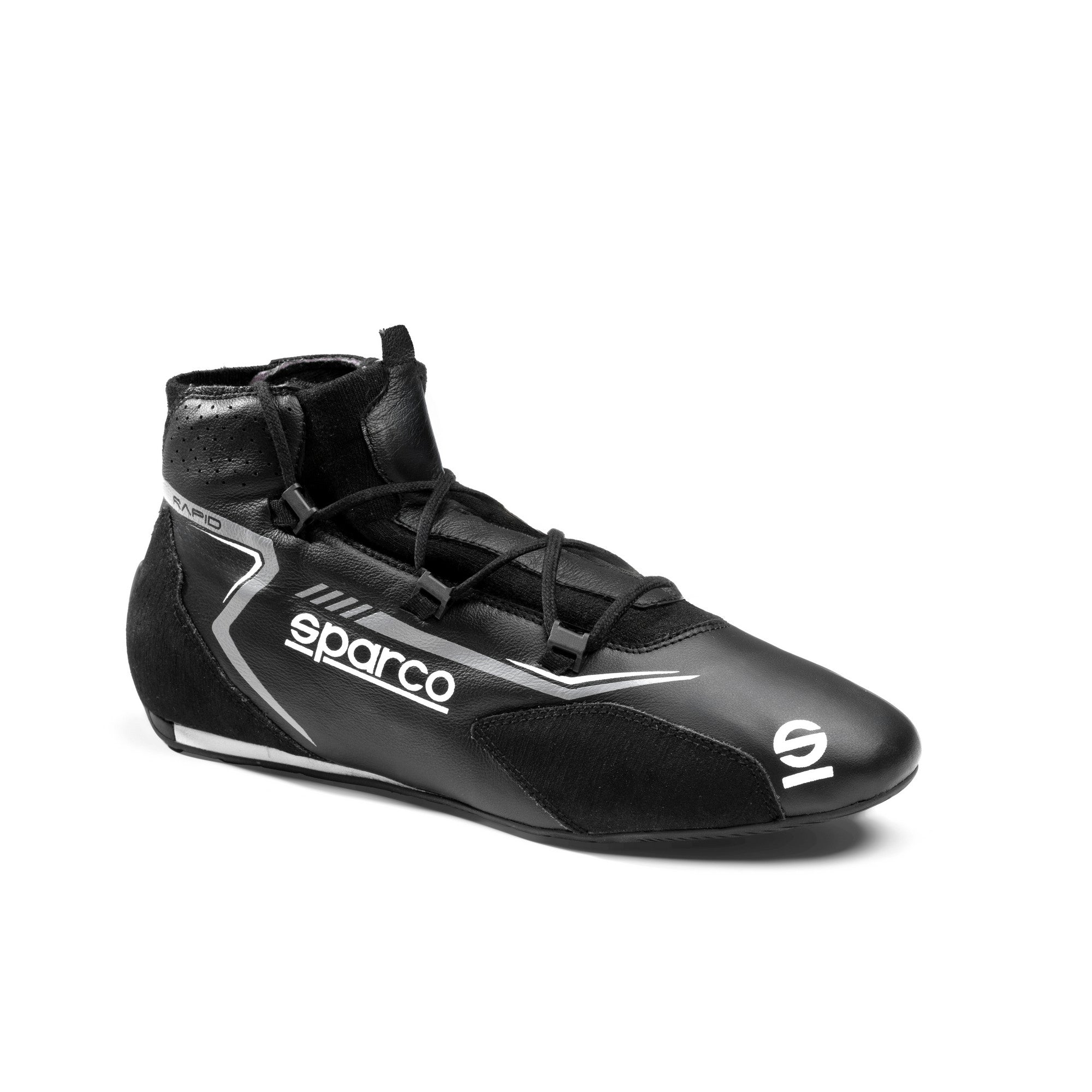 INCALTAMINTE RACING, GHETE DE CURSE SAU COMPETITIE, SPARCO RAPID CU SIRETURI (FIA 8856-2018 | SFI 3.3/5)