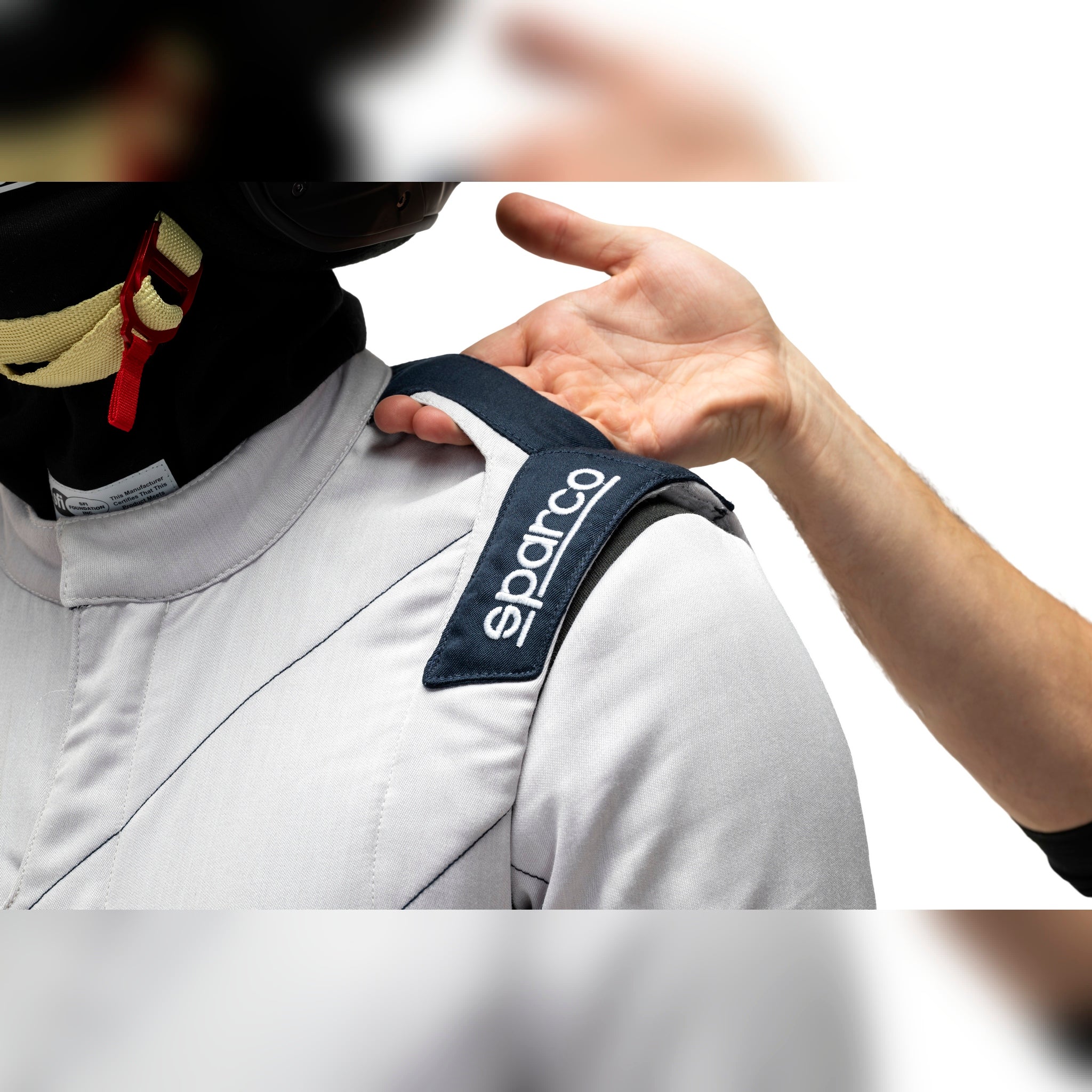 COMBINEZON RACING SPARCO SPRINT ADVANCED (R584) "ASY" (DESIGN ASIMETRIC), OMOLOGARE (FIA 8856-2018 | SFI 3.2A/5)