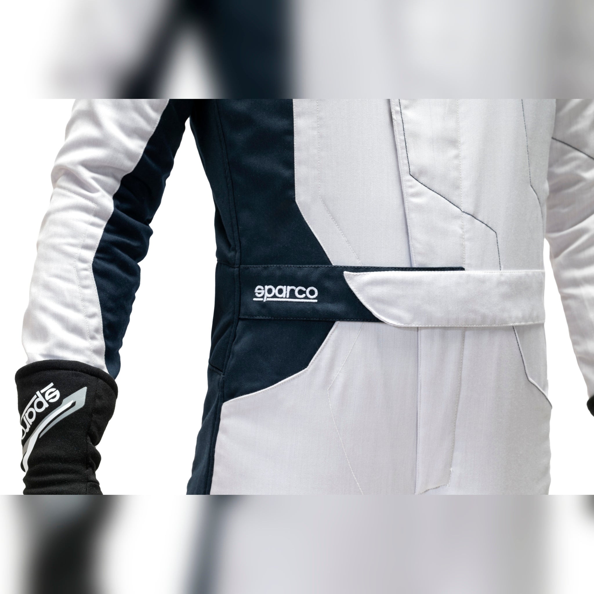 COMBINEZON RACING SPARCO SPRINT ADVANCED (R584) "ASY" (DESIGN ASIMETRIC), OMOLOGARE (FIA 8856-2018 | SFI 3.2A/5)