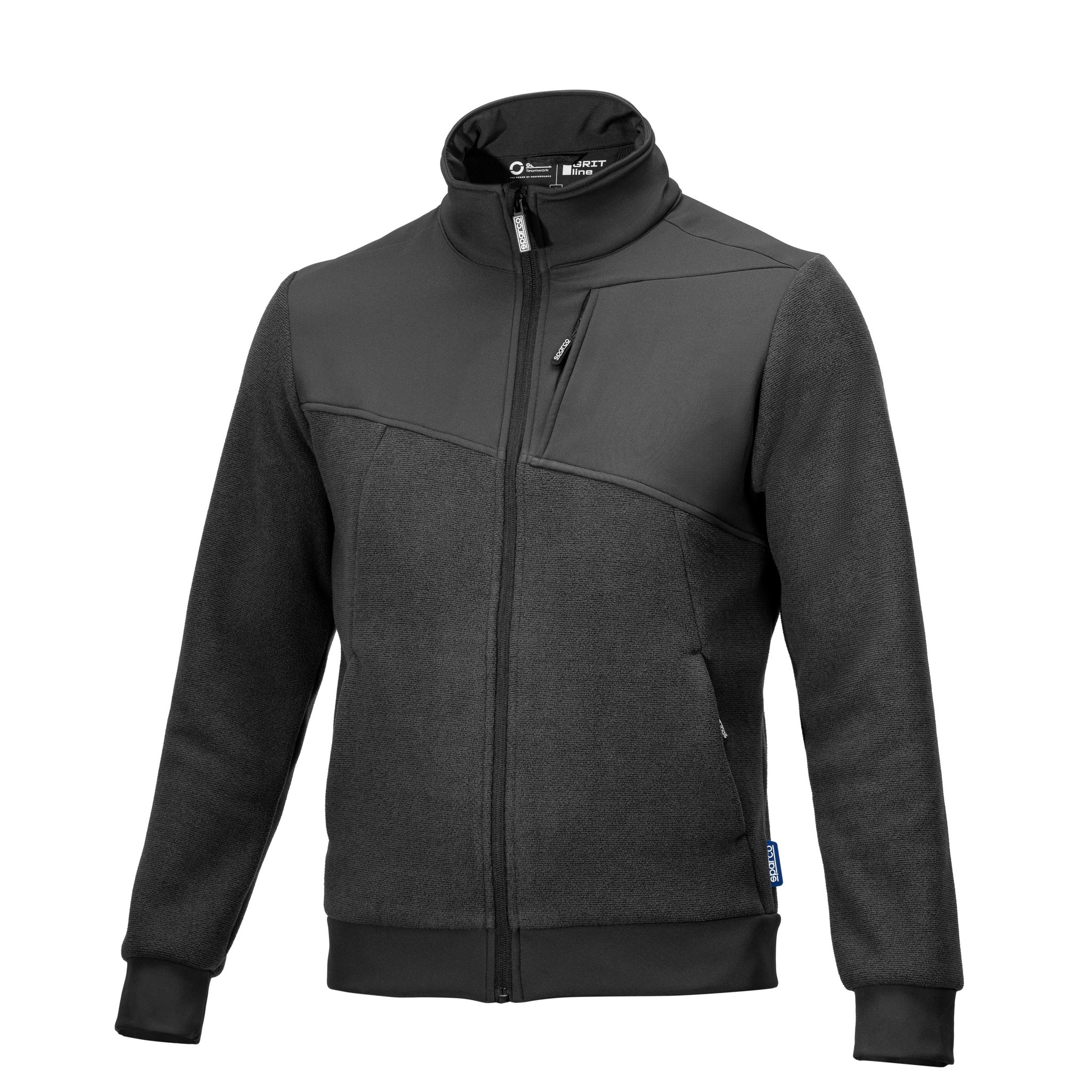 HANORAC CU FLEECE POLAR SPARCO GRIP CRESTONE, IMBRACAMINTE TEHNICA DE LUCRU (EN ISO 13688:2022 - CAT.1)