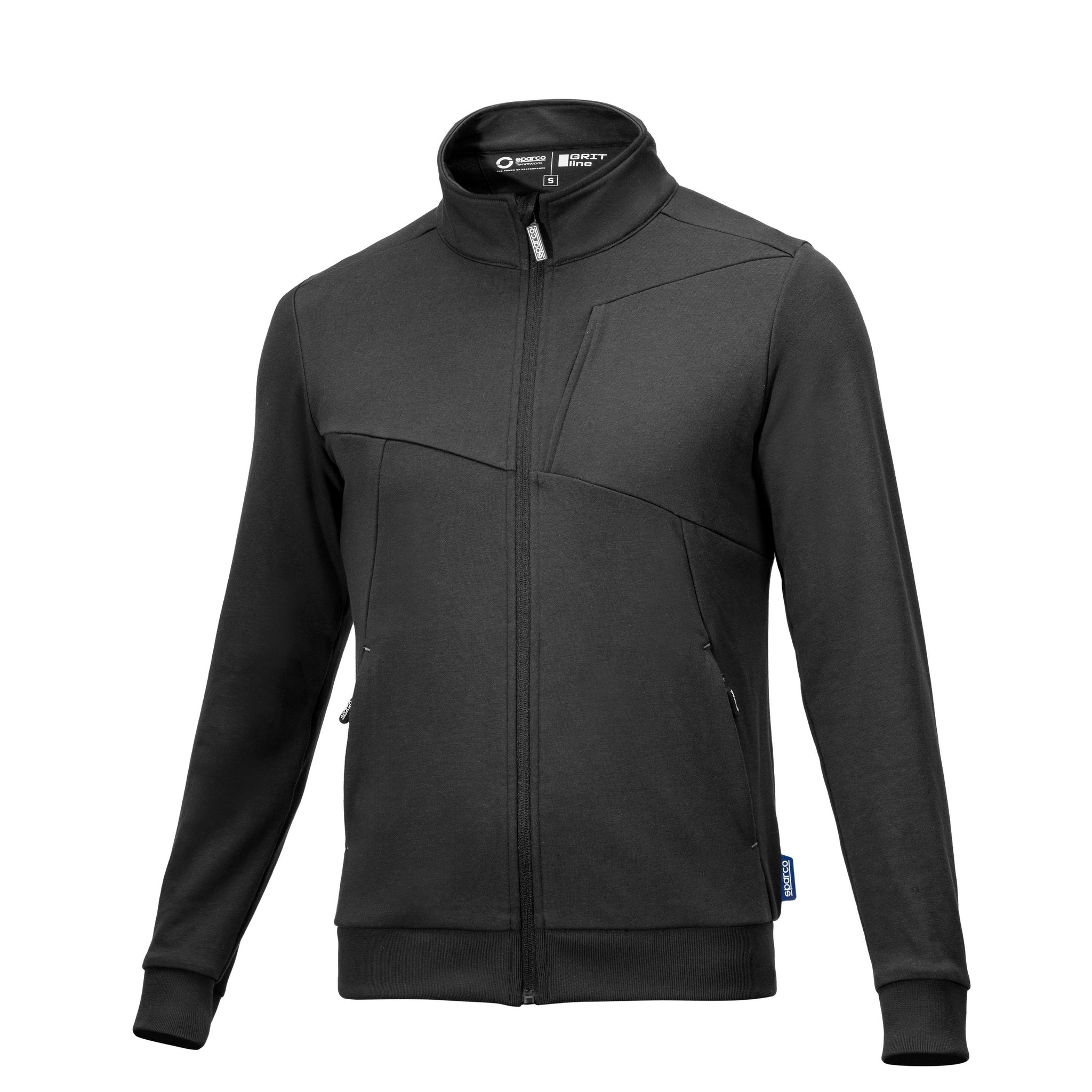 HANORAC CU FERMOAR SPARCO GRIP PLATA, IMBRACAMINTE TEHNICA DE LUCRU (EN ISO 13688:2022 - CAT.1)