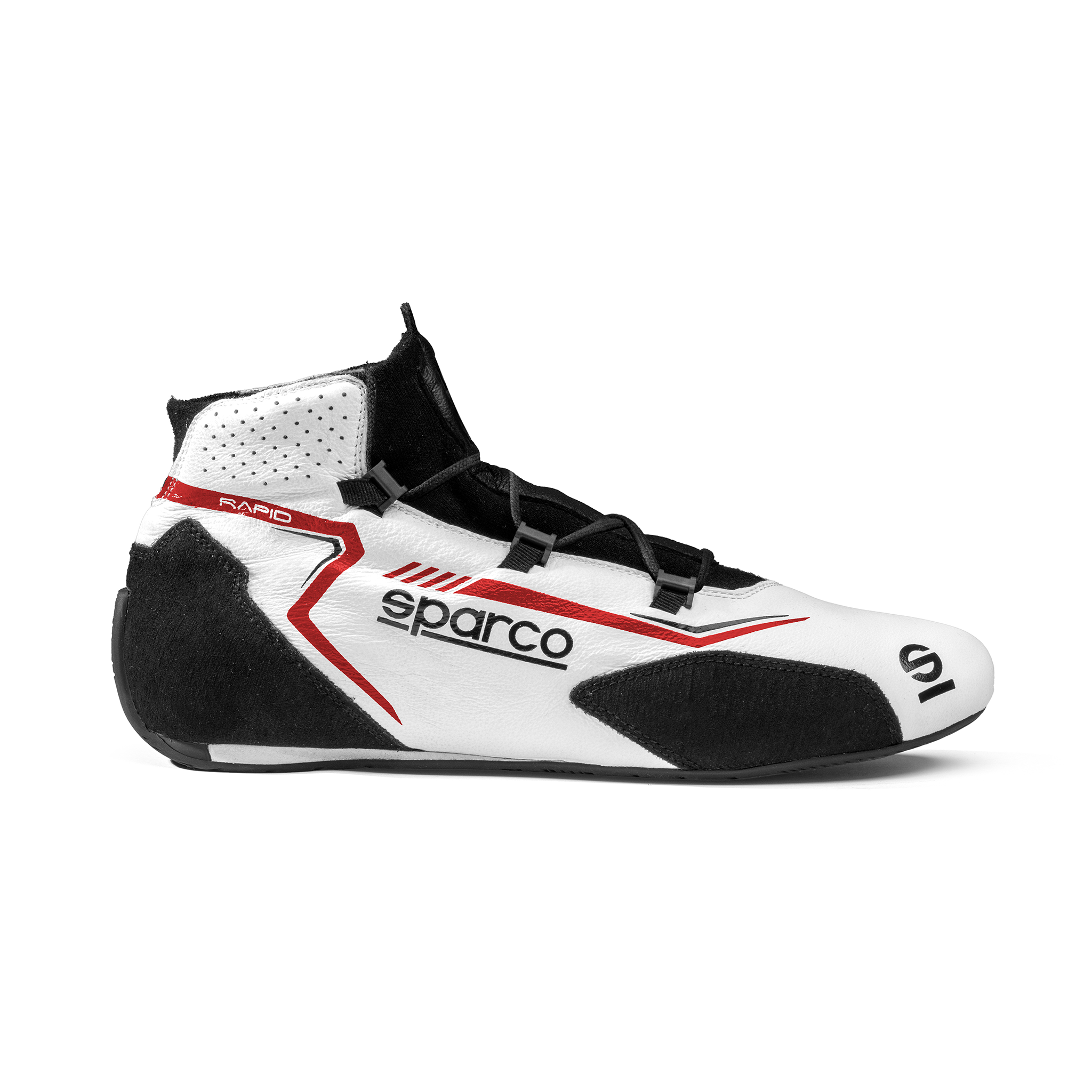 INCALTAMINTE RACING, GHETE DE CURSE SAU COMPETITIE, SPARCO RAPID CU SIRETURI (FIA 8856-2018 | SFI 3.3/5)