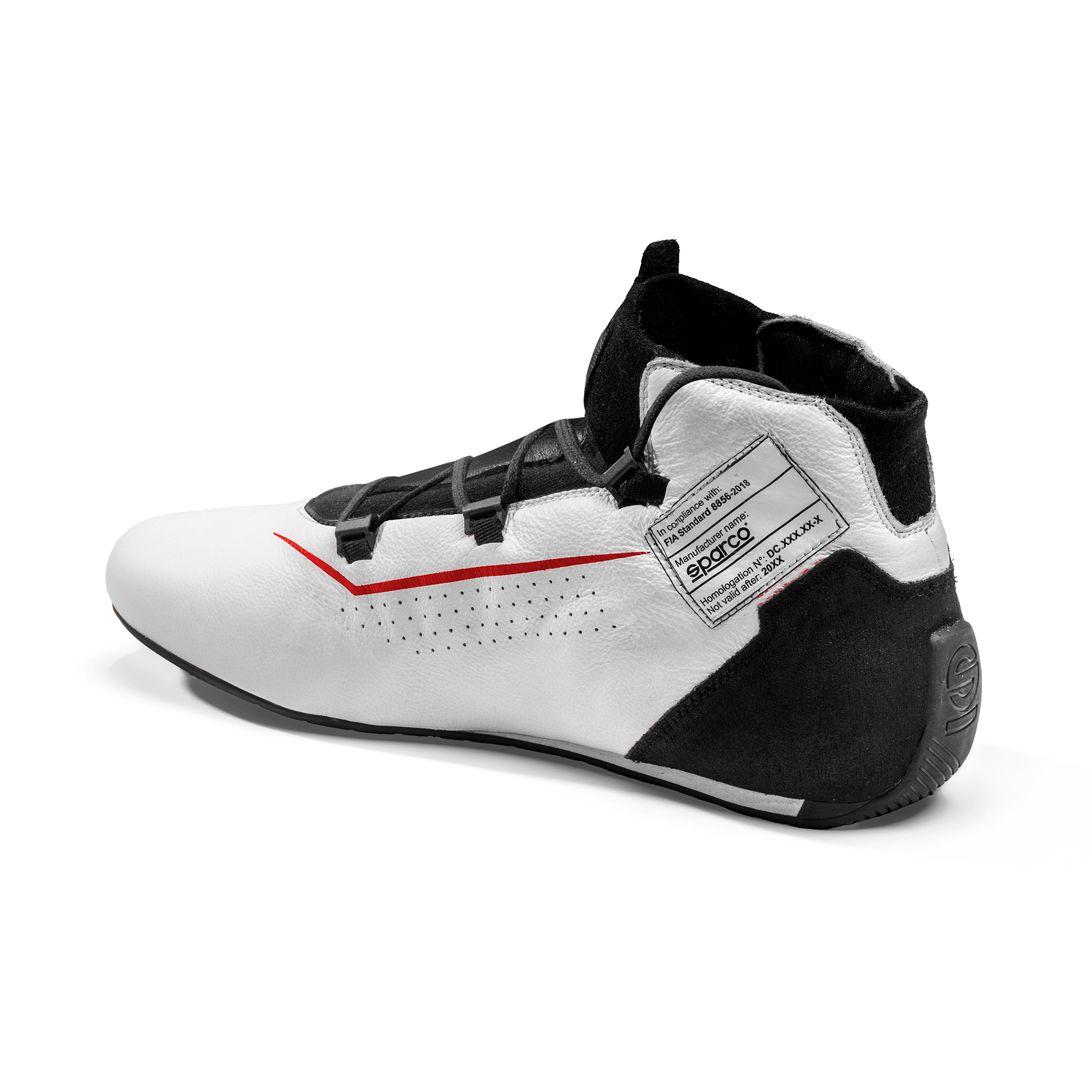 INCALTAMINTE RACING, GHETE DE CURSE SAU COMPETITIE, SPARCO RAPID CU SIRETURI (FIA 8856-2018 | SFI 3.3/5)