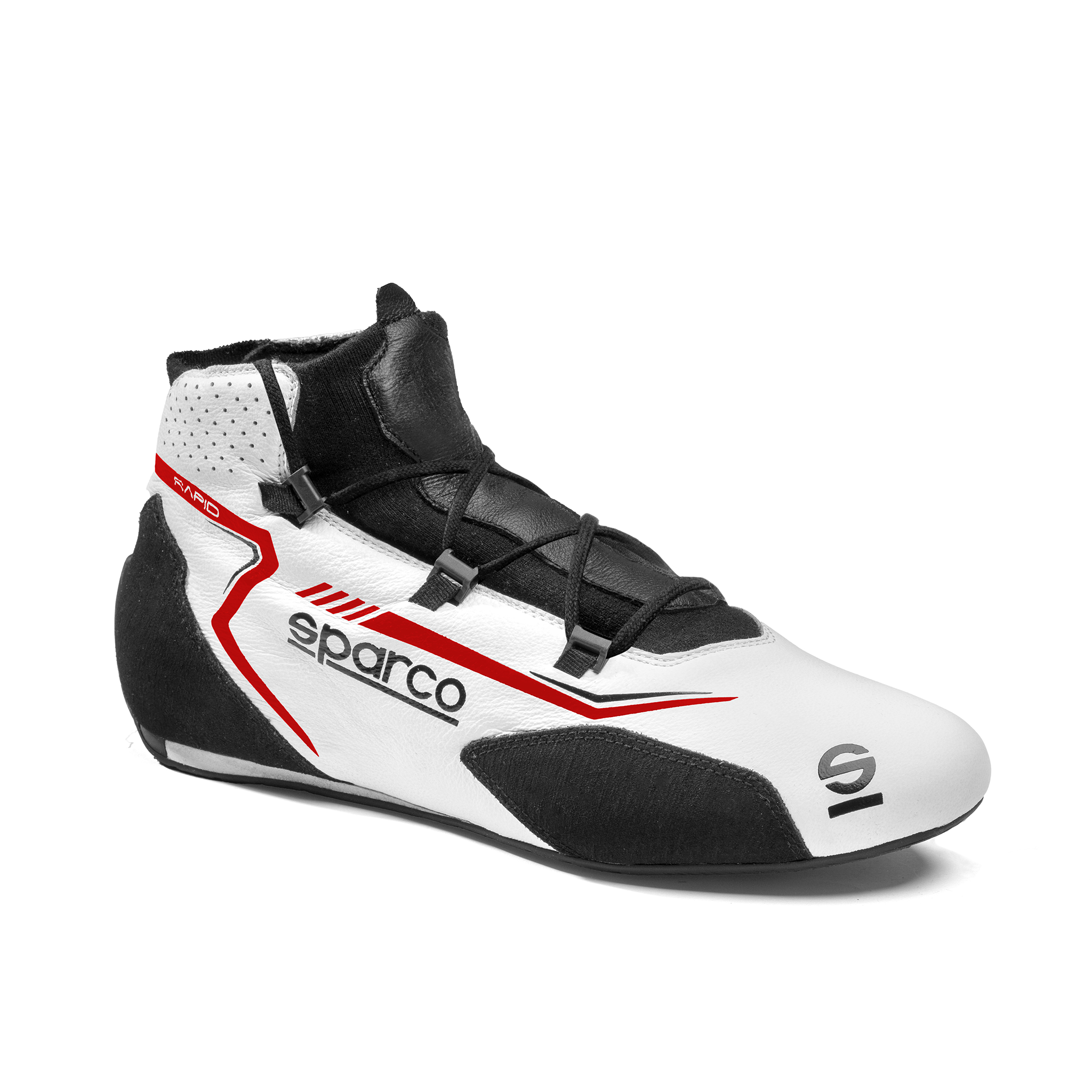 INCALTAMINTE RACING, GHETE DE CURSE SAU COMPETITIE, SPARCO RAPID CU SIRETURI (FIA 8856-2018 | SFI 3.3/5)
