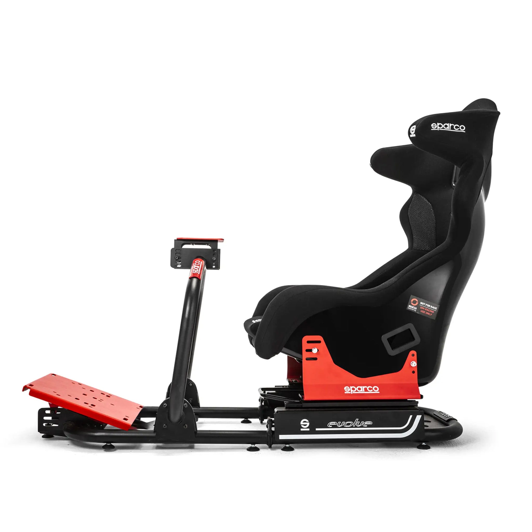 SASIU / CADRU SIMULATOR SPARCO EVOLVE GT-R PRO (SASIU / CADRU + SUPORTURI SCAUN PRO + SCAUN CIRCUIT II)