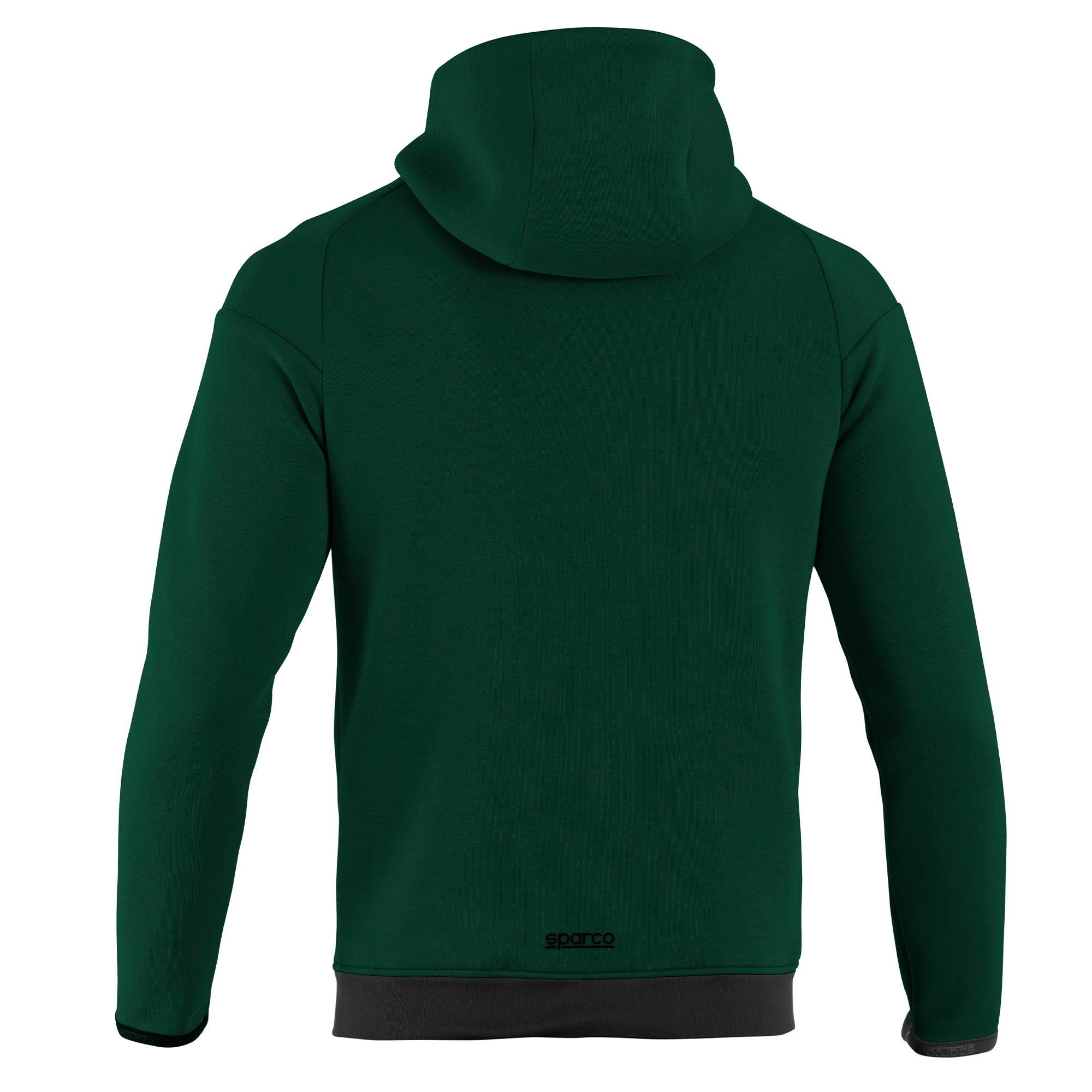 HANORAC SPARCO FULL ZIP SWEATSHIRT, CU GLUGA SI FERMOAR