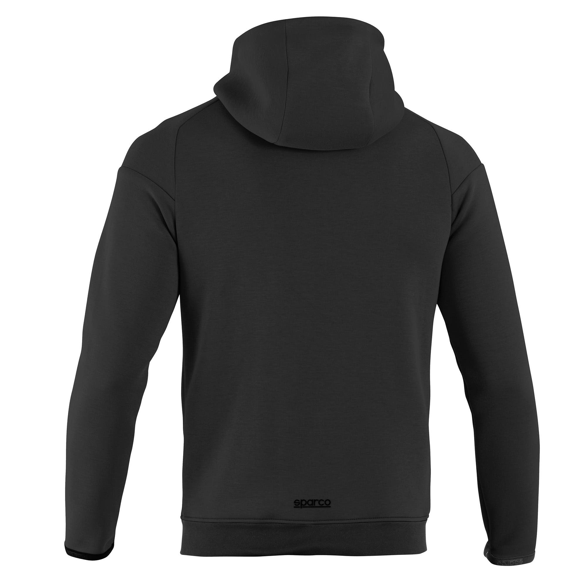 HANORAC SPARCO FULL ZIP SWEATSHIRT, CU GLUGA SI FERMOAR