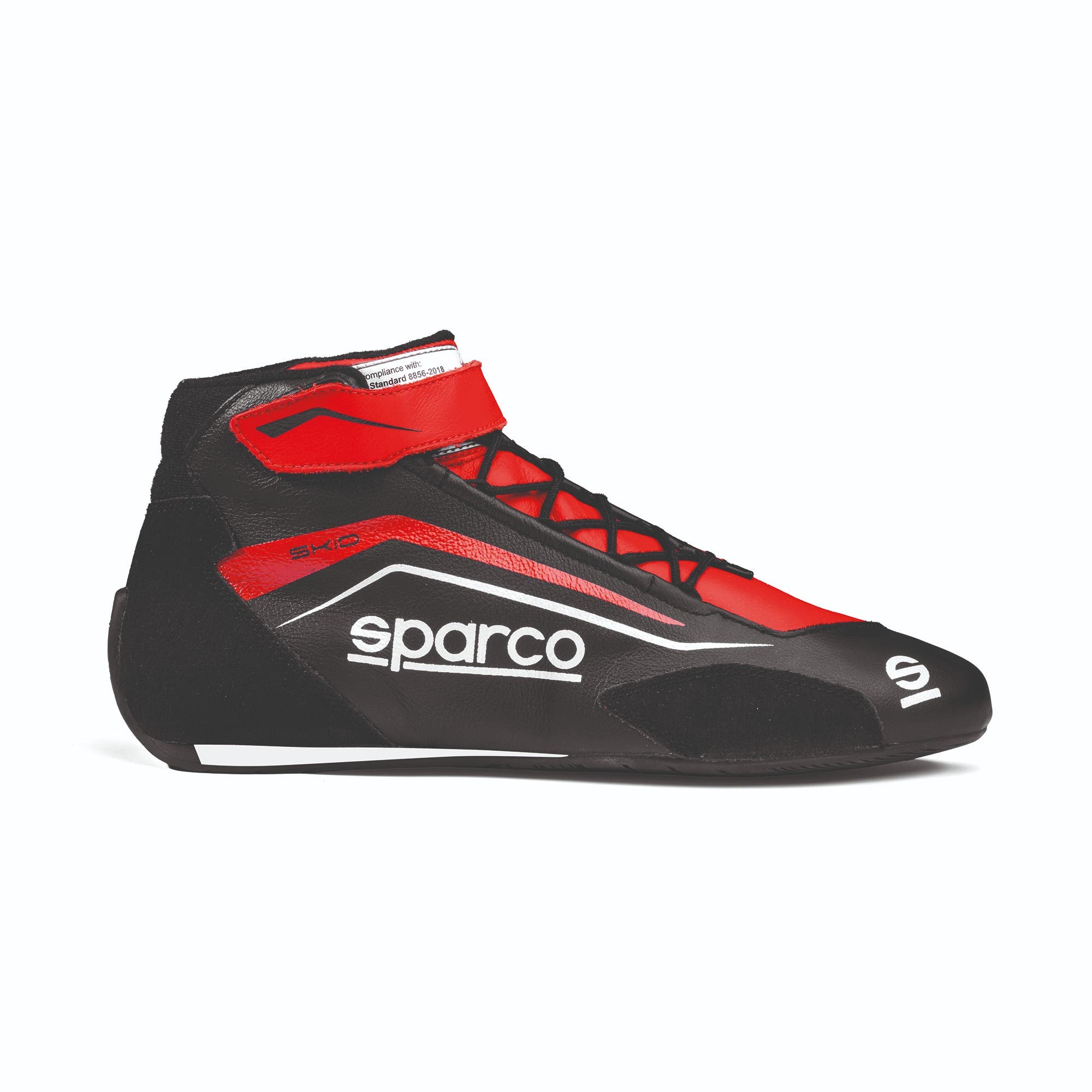 INCALTAMINTE RACING, GHETE DE CURSE SAU COMPETITIE, SPARCO SKID, OMOLOGARE FIA 8856-2018 | SFI 3.3/5