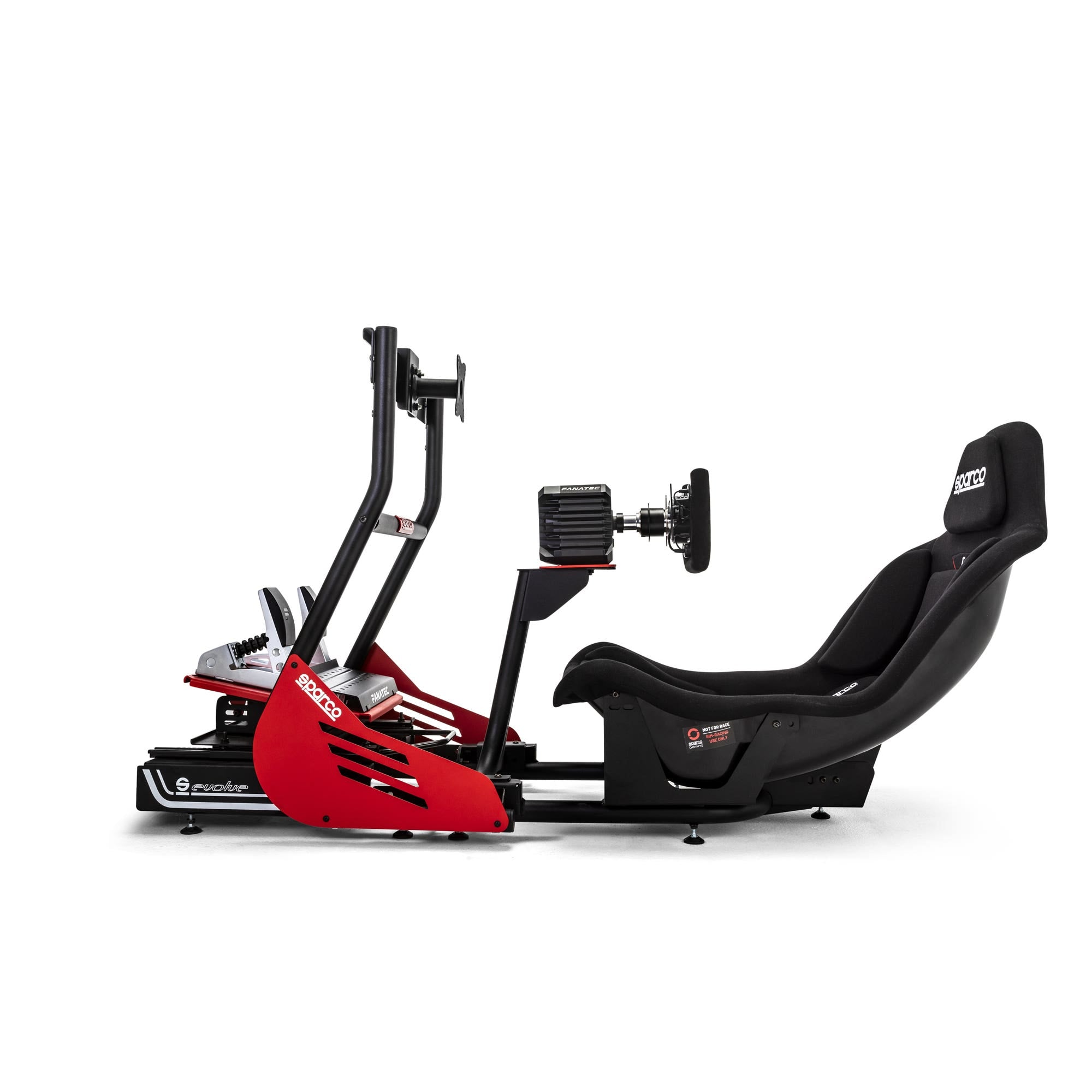 SIMULATOR SPARCO EVOLVE GP RIG I (CADRU, BAZA GP, SCAUN GP, VOLAN, FANATEC SIM KIT PRO)