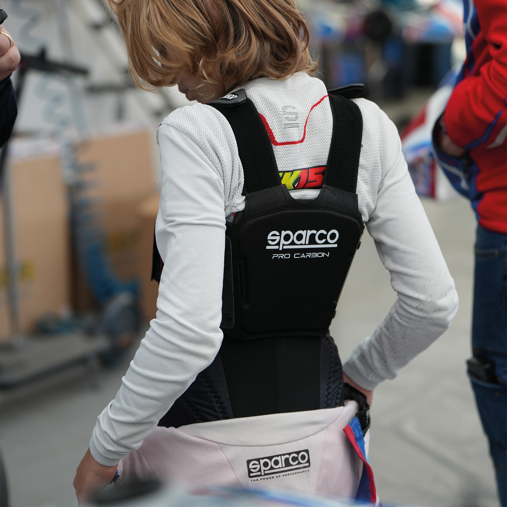 VESTA PROTECTIE KARTING, PENTRU COASTE, SPARCO PRO-CARBON, OMOLOGARE FIA 8870-2018