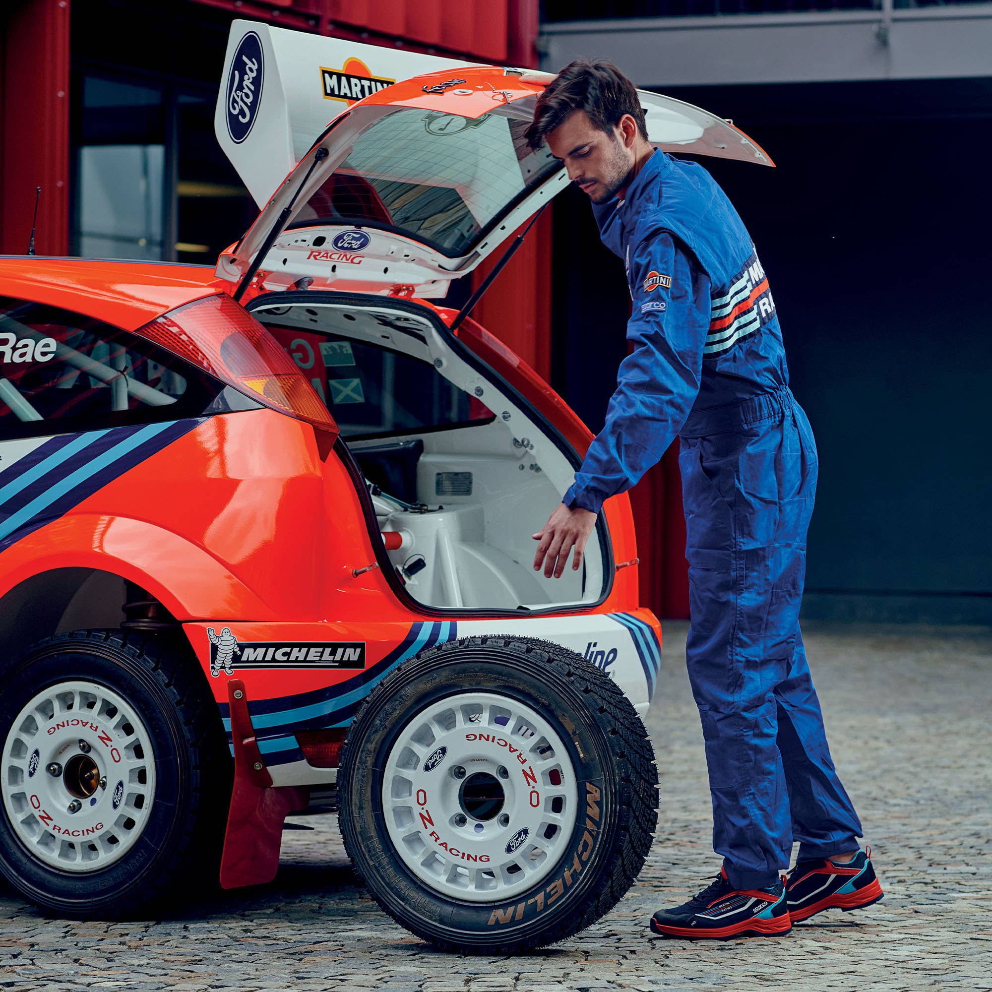 COMBINEZON MECANIC SPARCO MS-4 REPLICA MARTINI RACING