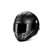 CASCA RACING SPARCO PRIME RF-10W SUPERCARBON, CU OMOLOGARE FIA 8860-2018 | SNELL SA 2020, FULL FACE, INTEGRALA, INCHISA, FARA SISTEM DE COMUNICARE, CU CLEME HANS