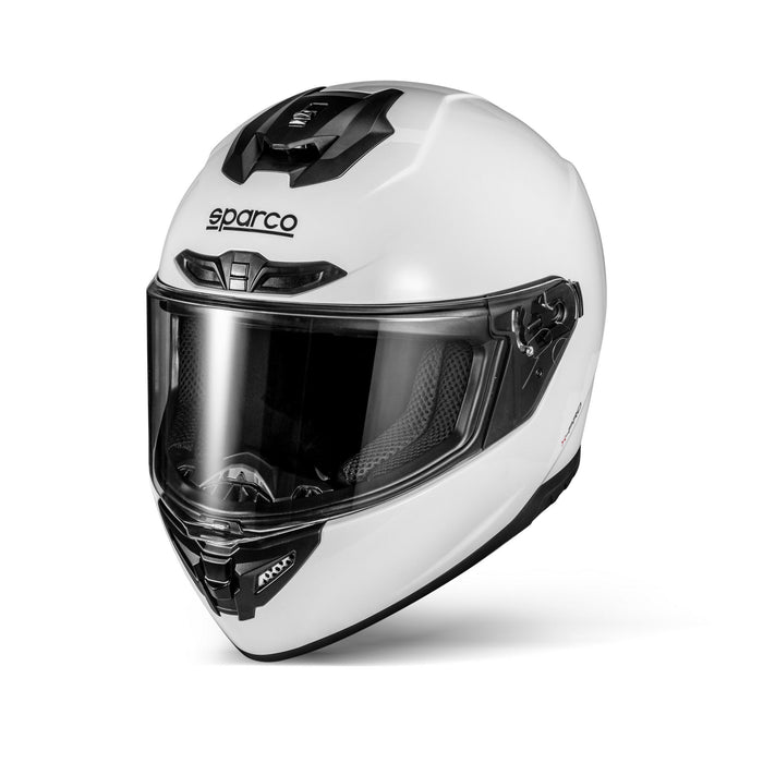 CASCA RACING SI KARTING SPARCO X-PRO (ECE 22.06), FARA OMOLOGARE FIA, FULL FACE, INTEGRALA, INCHISA, FARA SISTEM DE COMUNICARE, FARA CLEME HANS