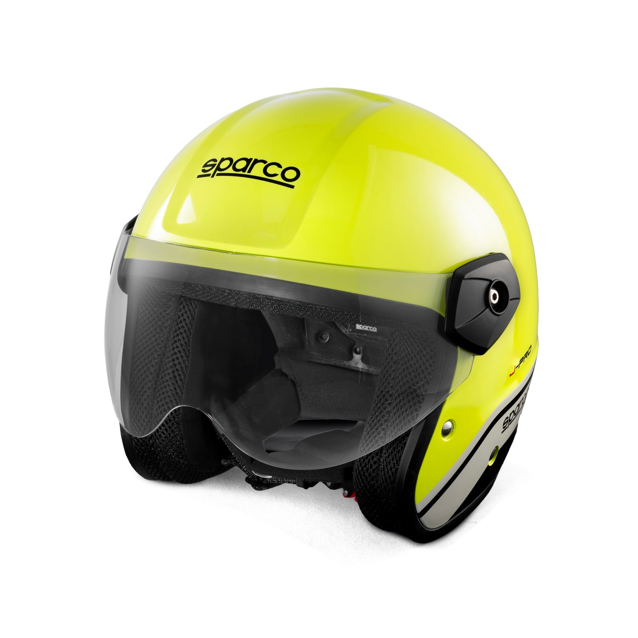 CASCA RACING DESCHISA SPARCO J-PRO (ECE 22.06)