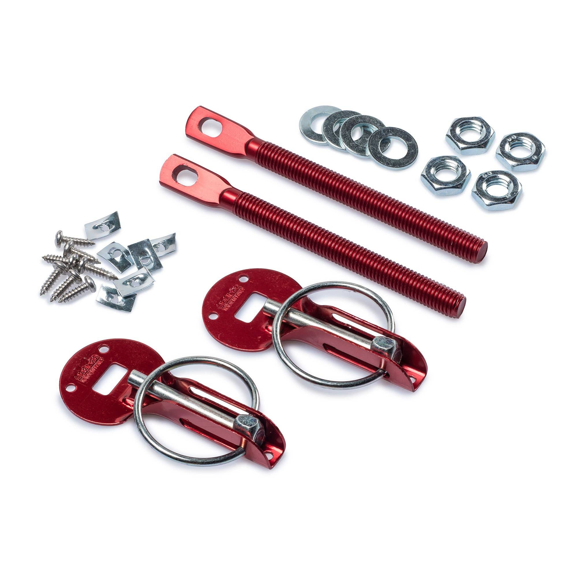 SIGURANTE CAPOTA ROSII, SPARCO, TIP CUI, OTEL INOXIDABIL, SPARCO SHOP - BUCUR RALLY & TUNING