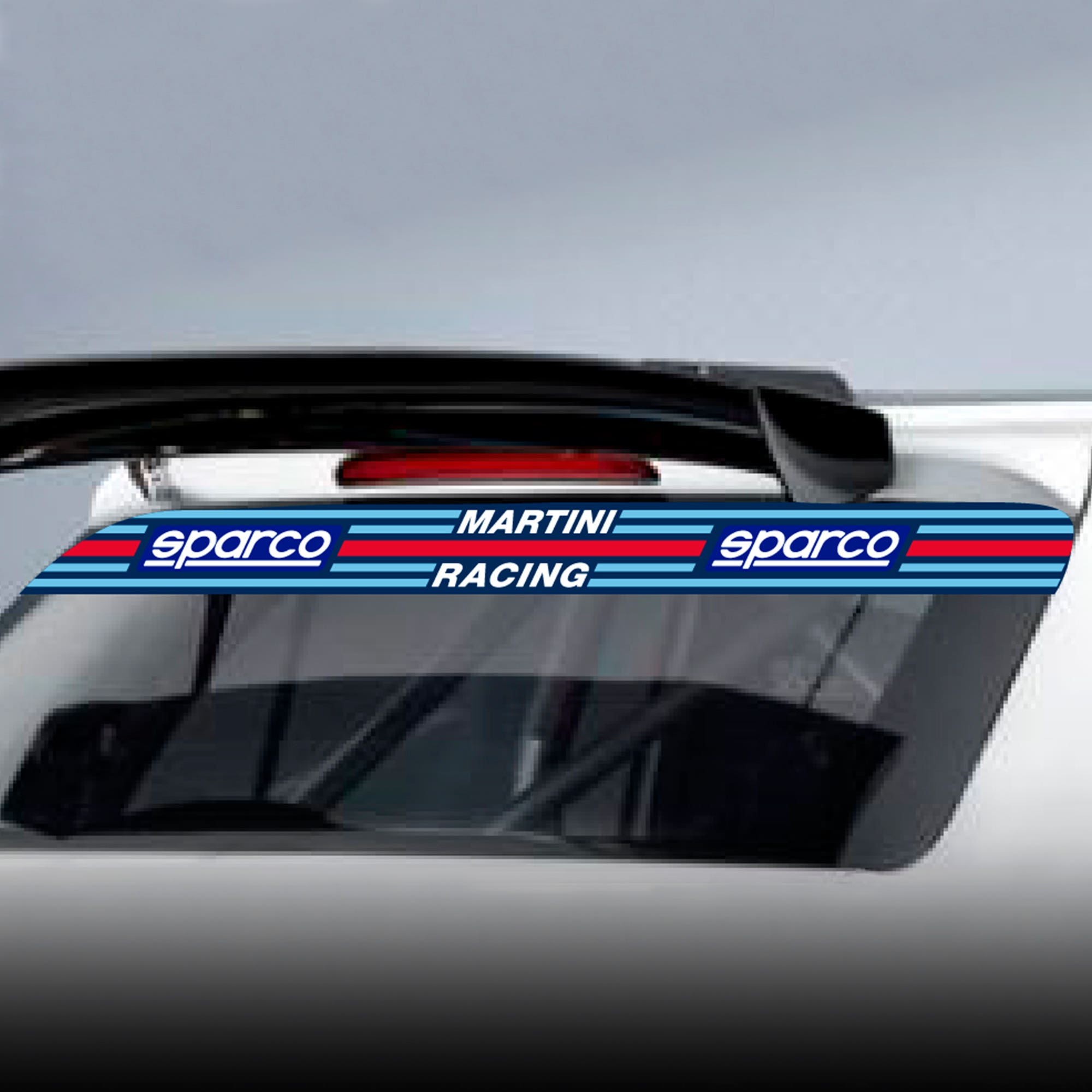 REAR WINDSHIELD BANNER MARTINI RACING - Sparco Shop