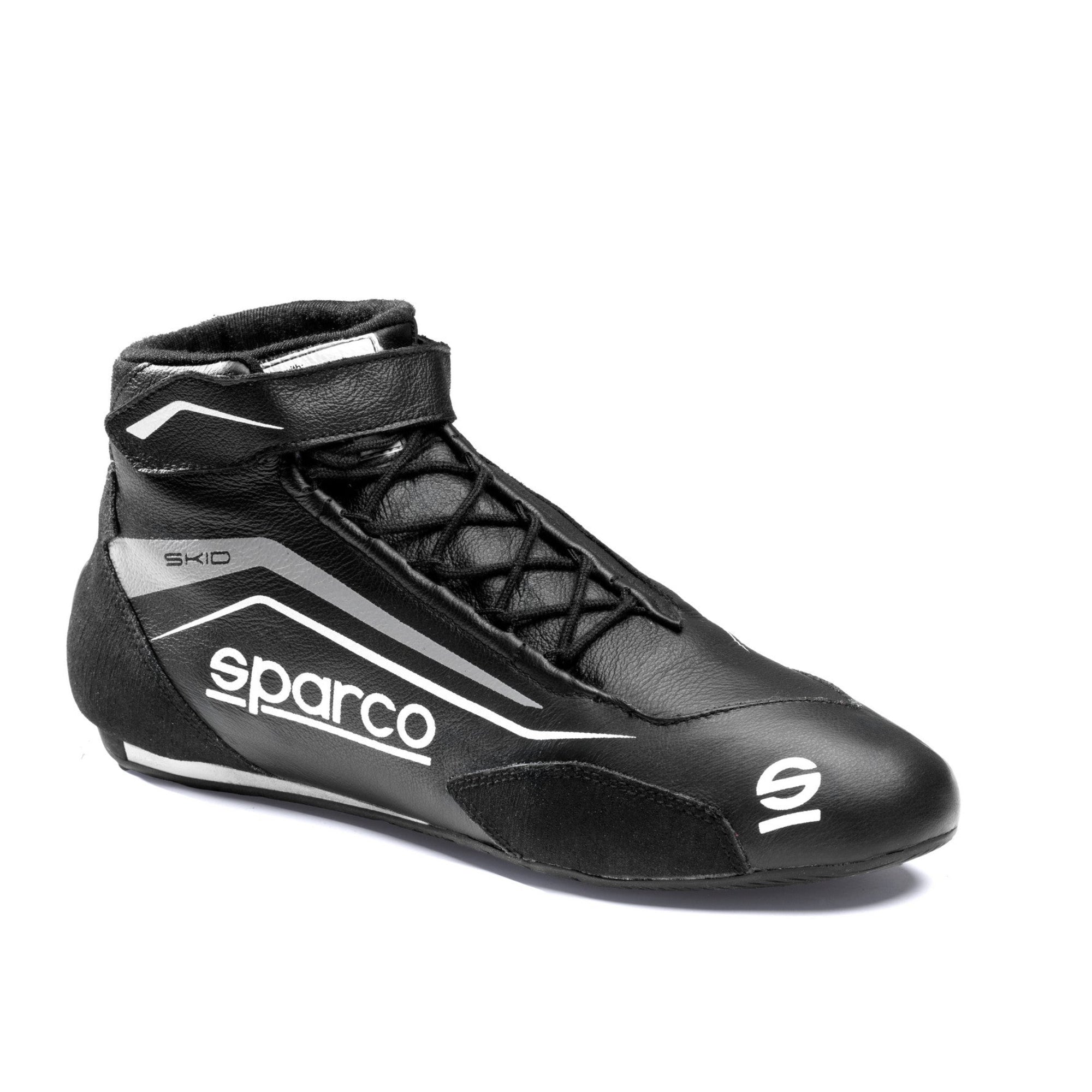 INCALTAMINTE RACING, GHETE DE CURSE SAU COMPETITIE, SPARCO SKID V02, OMOLOGARE FIA 8856-2018 | SFI 3.3/5