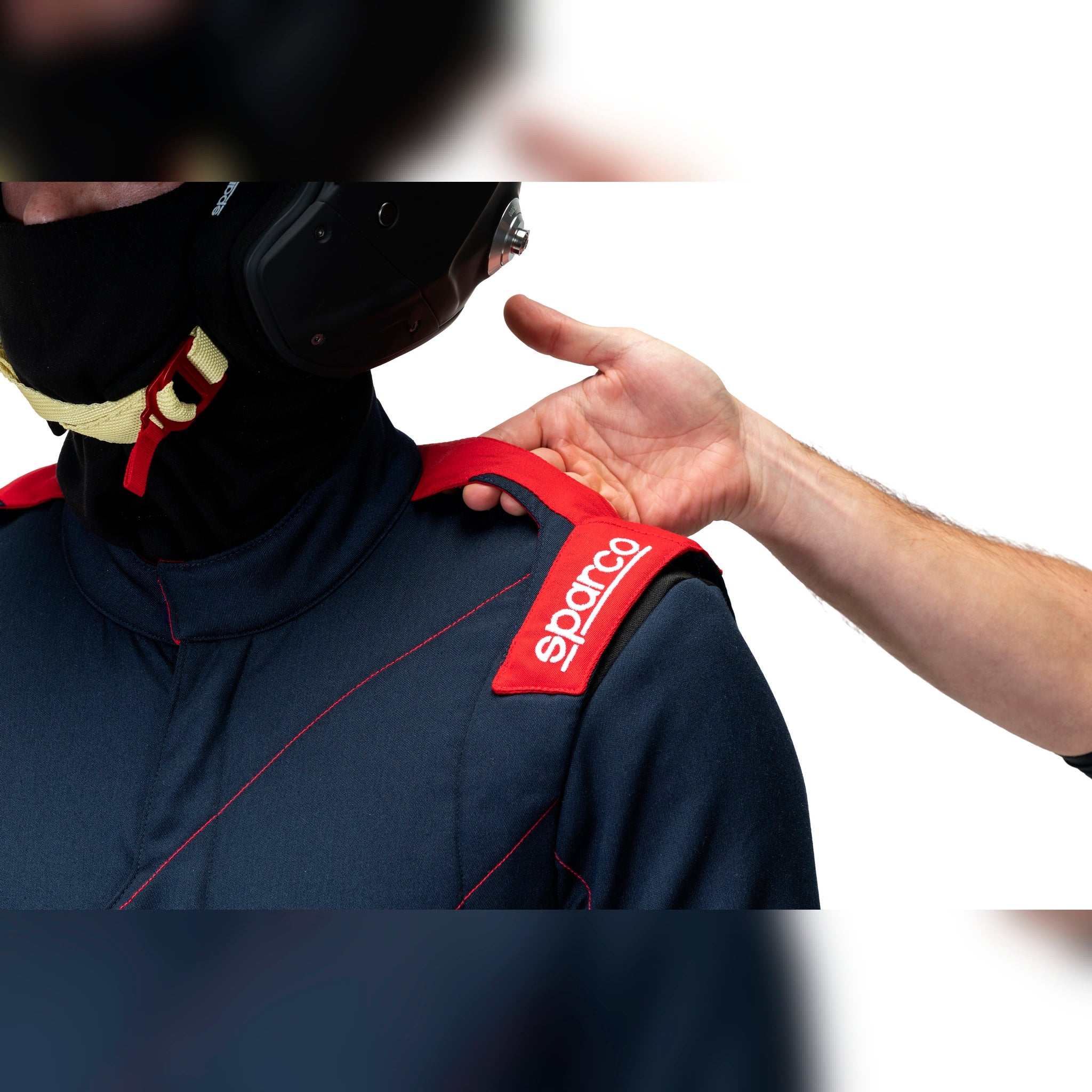 COMBINEZON RACING SPARCO SPRINT ADVANCED (R584) "ASY" (DESIGN ASIMETRIC), OMOLOGARE (FIA 8856-2018 | SFI 3.2A/5)