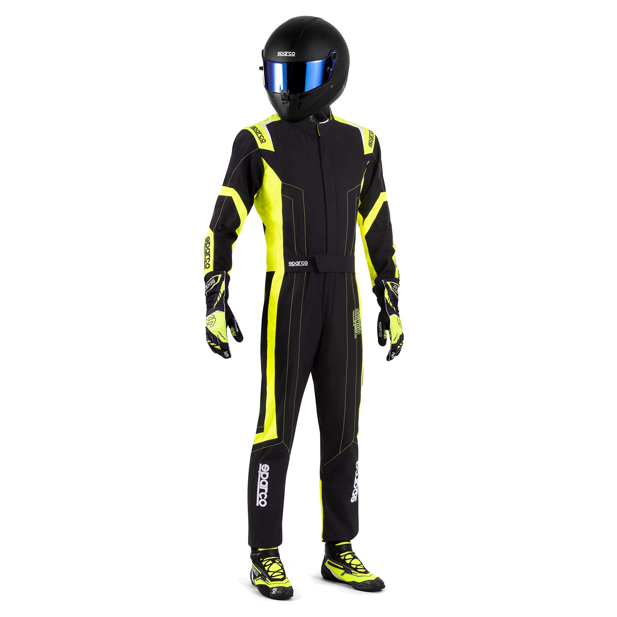 COMBINEZON KARTING PENTRU COPII, SPARCO THUNDER ADVANCED, (FIA 8877-2022)