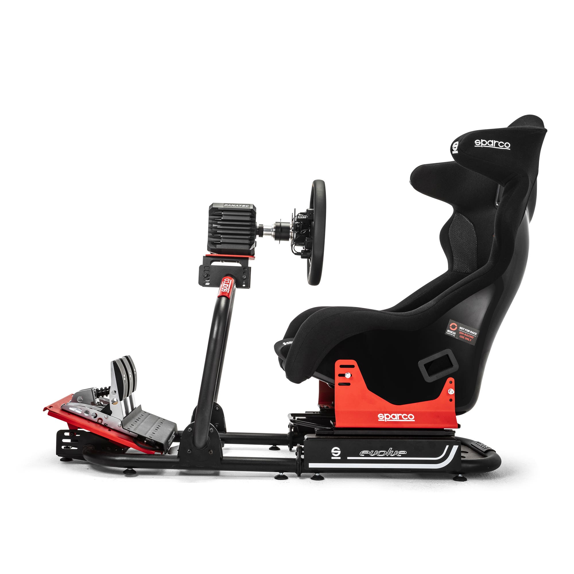 SIMULATOR SIMULATOR DE RALLY SI GT SPARCO GT-R RIG I (SCAUN CIRCUIT II GAMING, SASIU, KIT FANATEC PRO, VOLAN P330))
