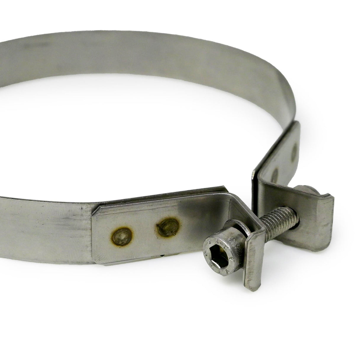 COLIER DE STRANGERE PENTRU FURTUN, SURUB CU CAP HEXAGONAL, LATIME BANDA 24 MM
